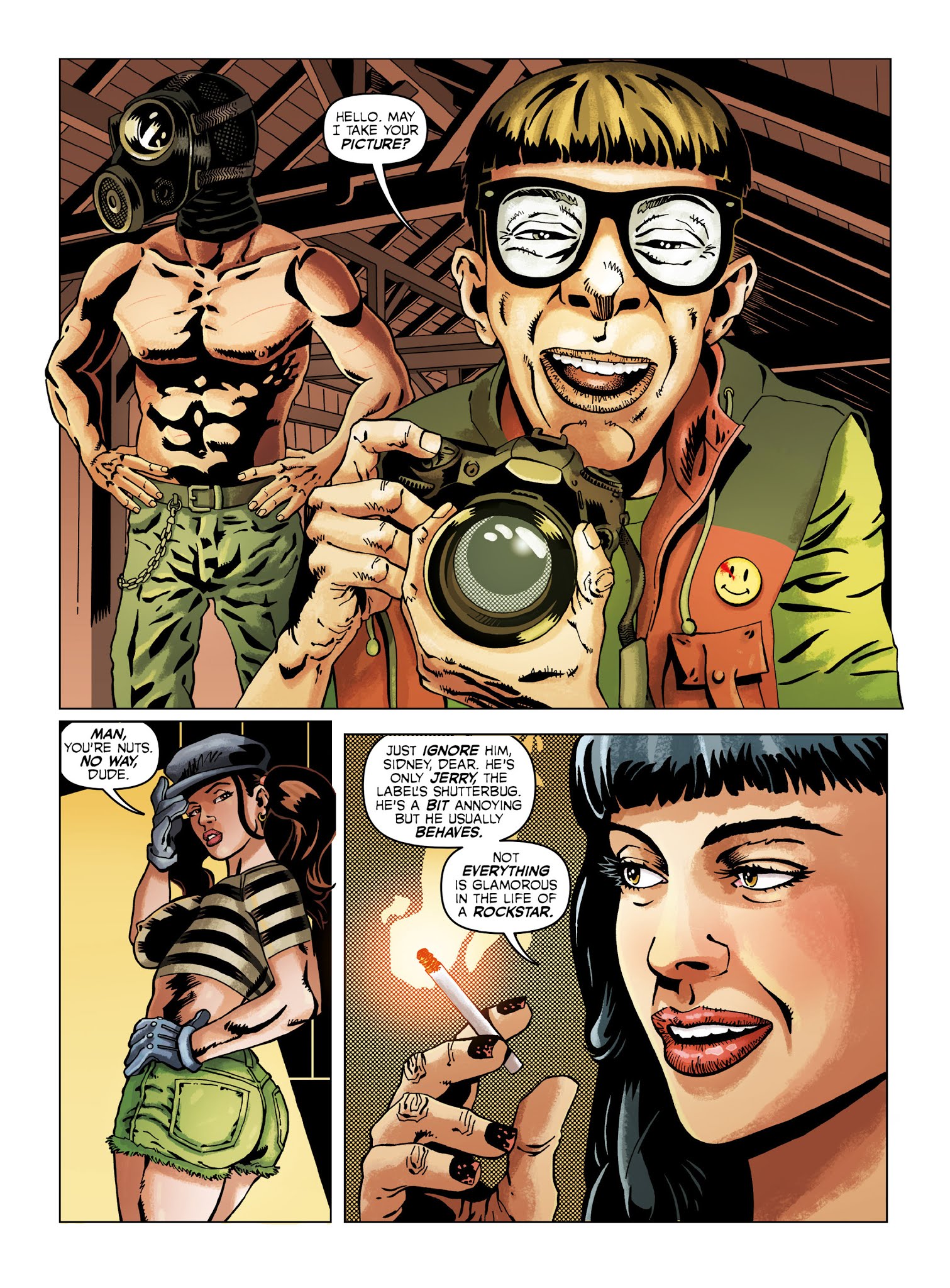 Read online Sidney Hammer (2015) comic -  Issue # Full - 16