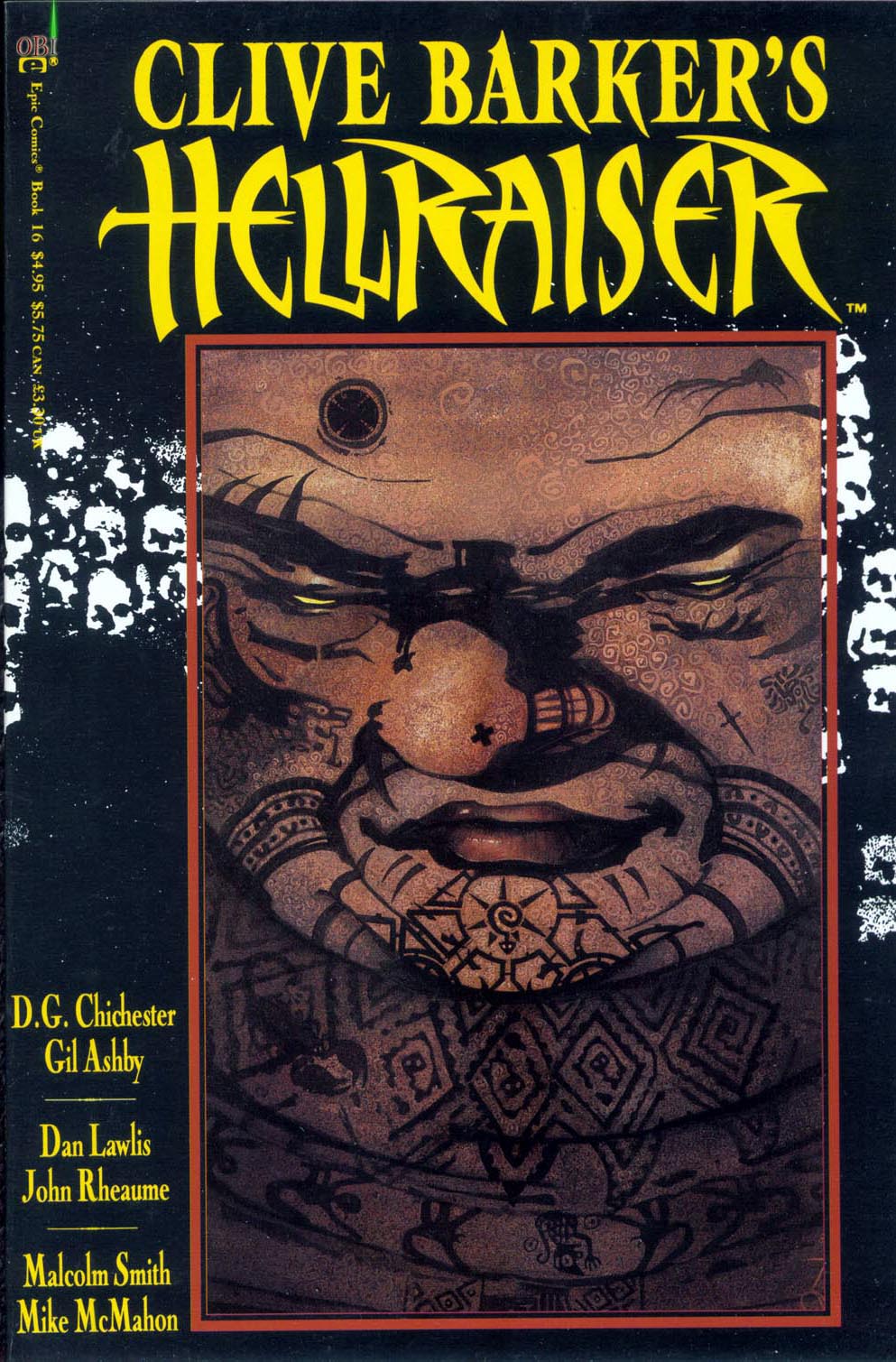 Read online Clive Barker's Hellraiser (1989) comic -  Issue #16 - 1