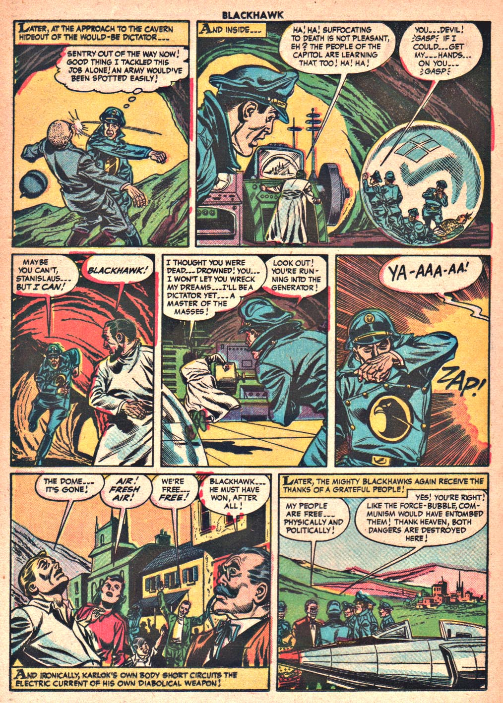 Read online Blackhawk (1957) comic -  Issue #90 - 24