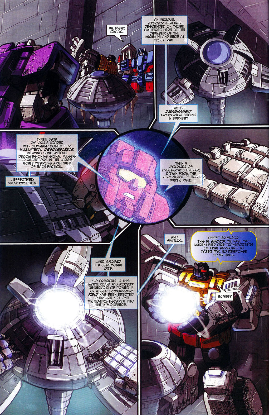 Read online Transformers War Within: "The Age of Wrath" comic -  Issue #1 - 15