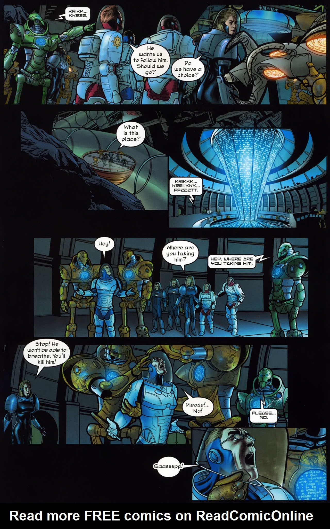 Read online Zero-G comic -  Issue #3 - 4