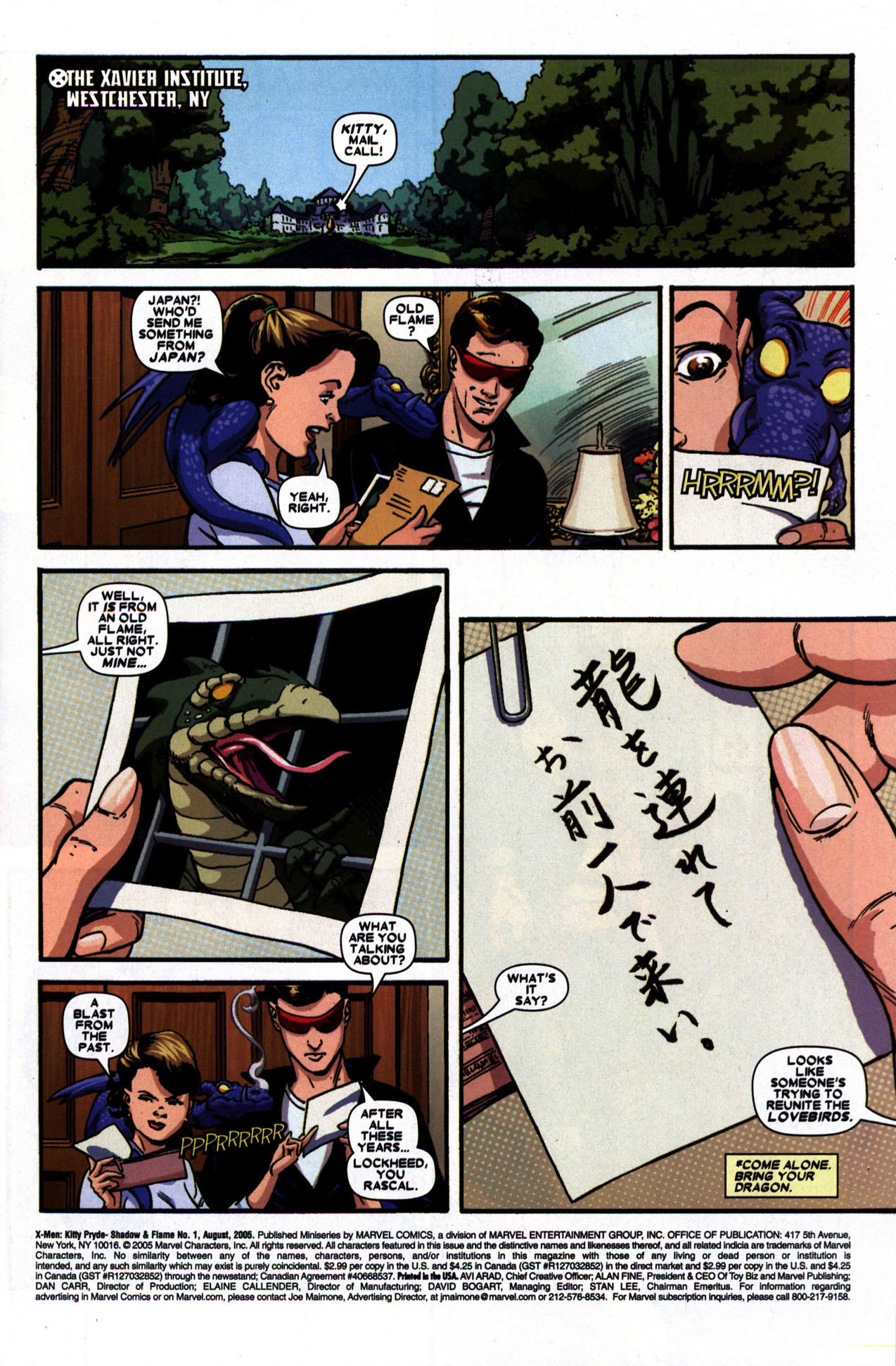 Read online X-Men: Kitty Pryde - Shadow & Flame comic -  Issue #1 - 2