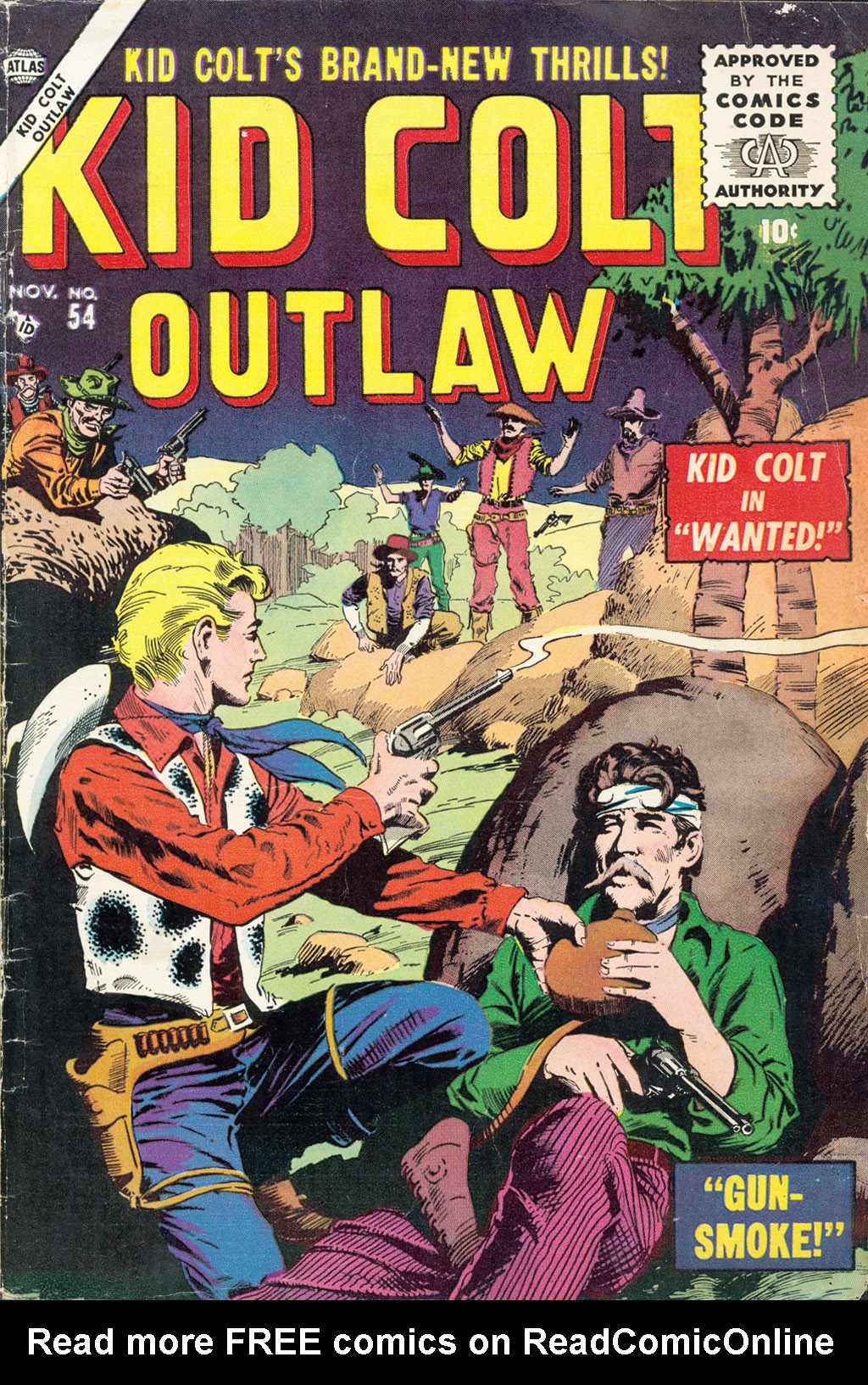 Read online Kid Colt Outlaw comic -  Issue #54 - 1