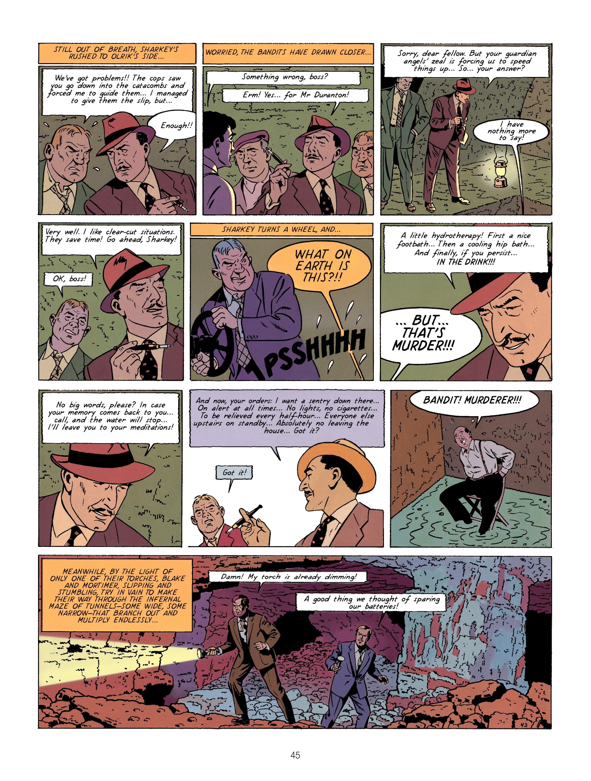 Read online Blake & Mortimer comic -  Issue #7 - 45