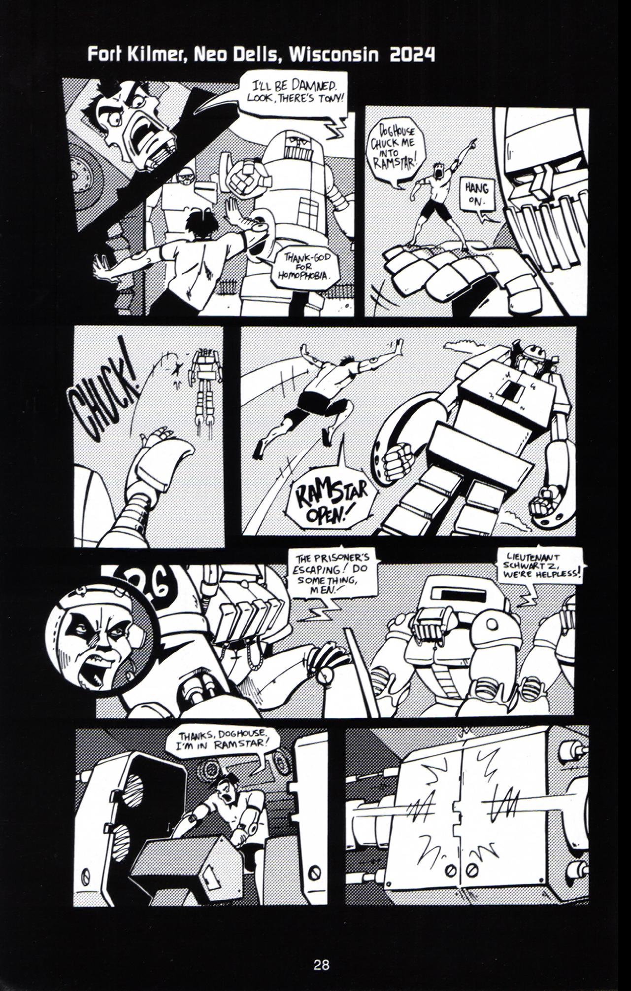Read online La Cosa Nostroid comic -  Issue #1 - 30