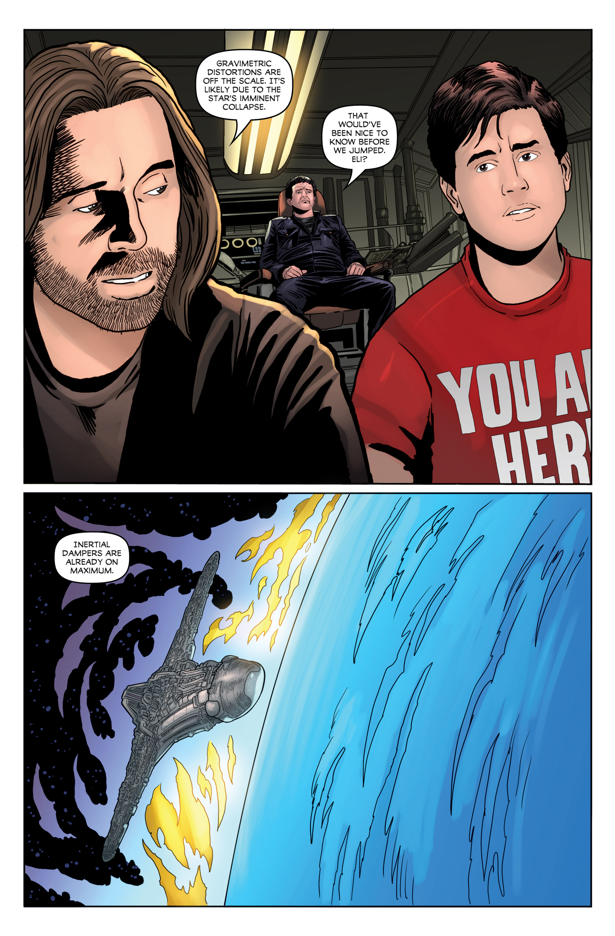 Read online Stargate Universe comic -  Issue #5 - 18