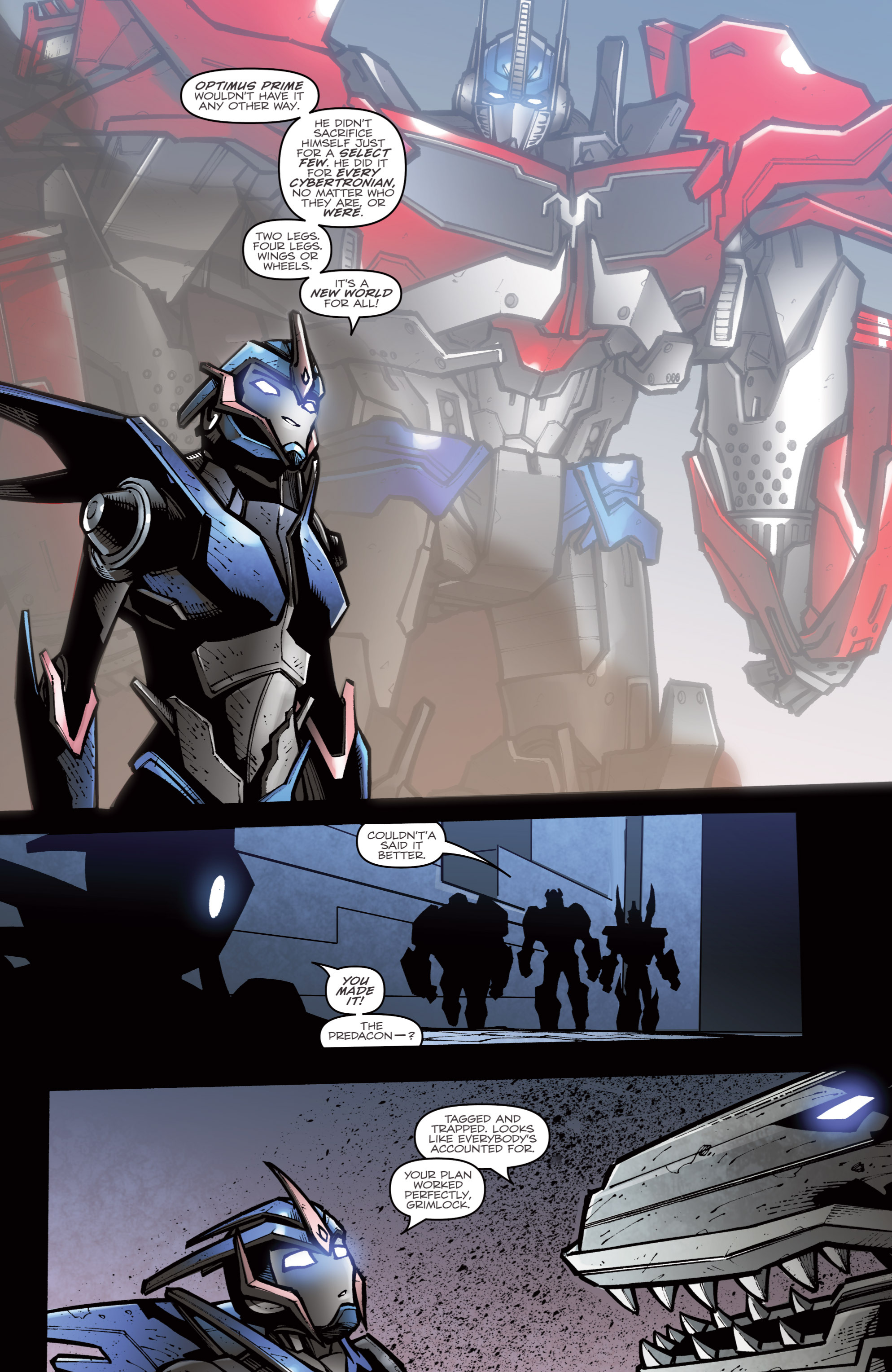 Read online Transformers Prime: Beast Hunters comic -  Issue #8 - 21