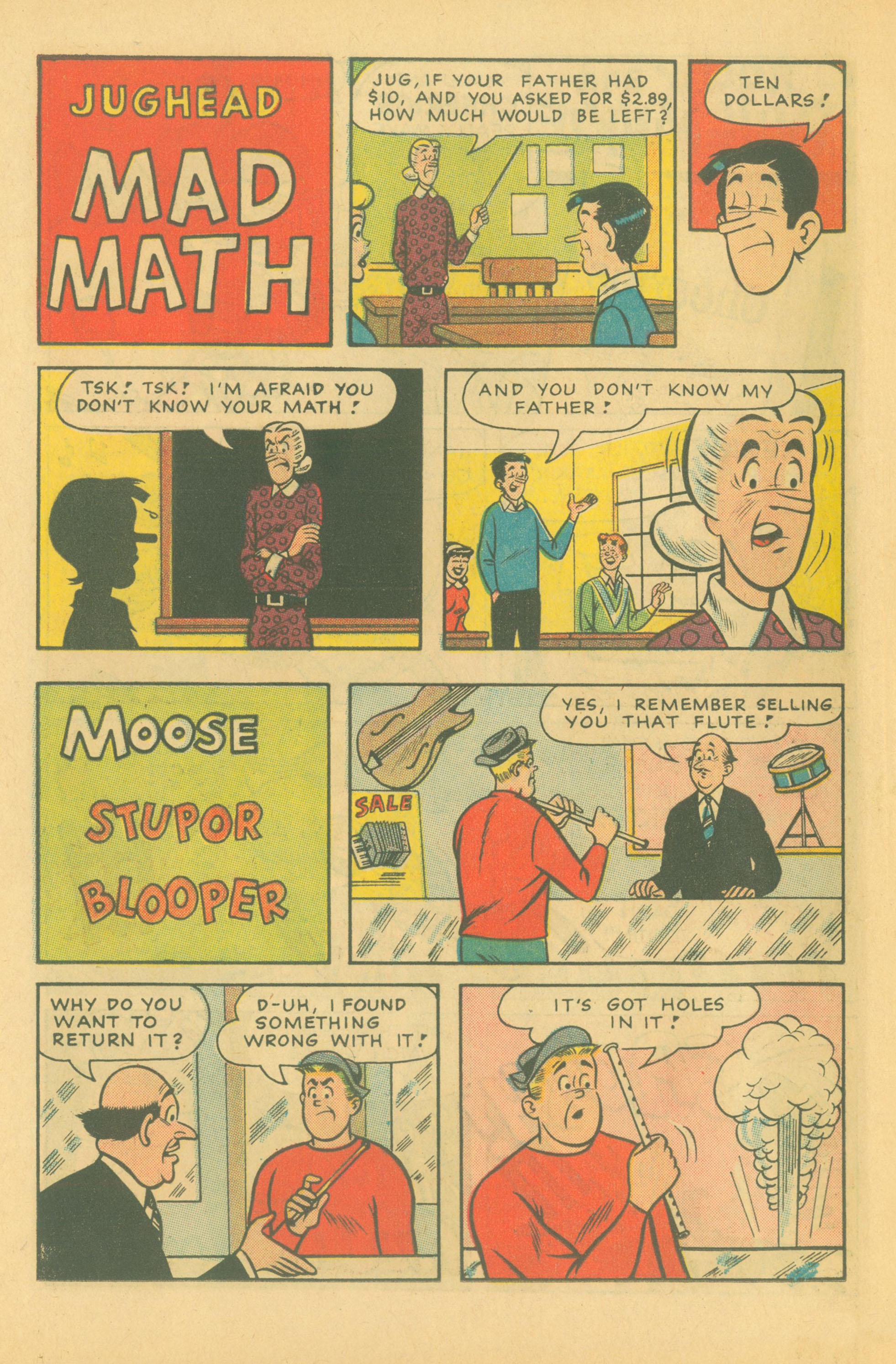 Read online Archie's Joke Book Magazine comic -  Issue #95 - 10