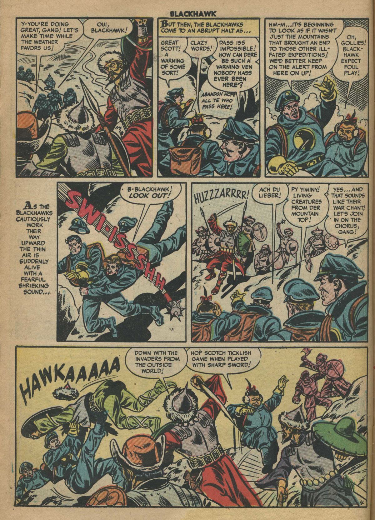 Read online Blackhawk (1957) comic -  Issue #72 - 6