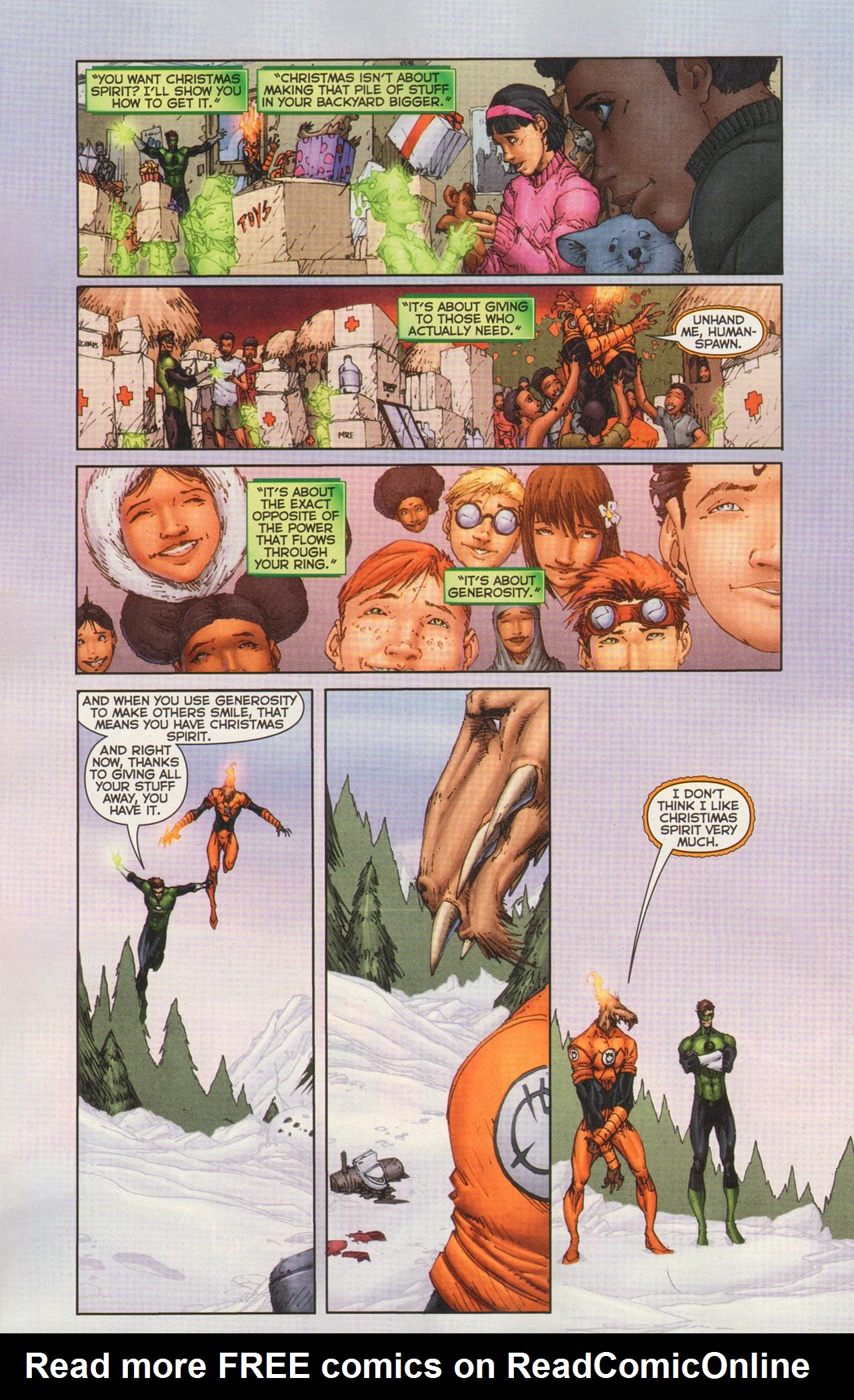 Read online Green Lantern: Larfleeze Christmas Special comic -  Issue # Full - 27
