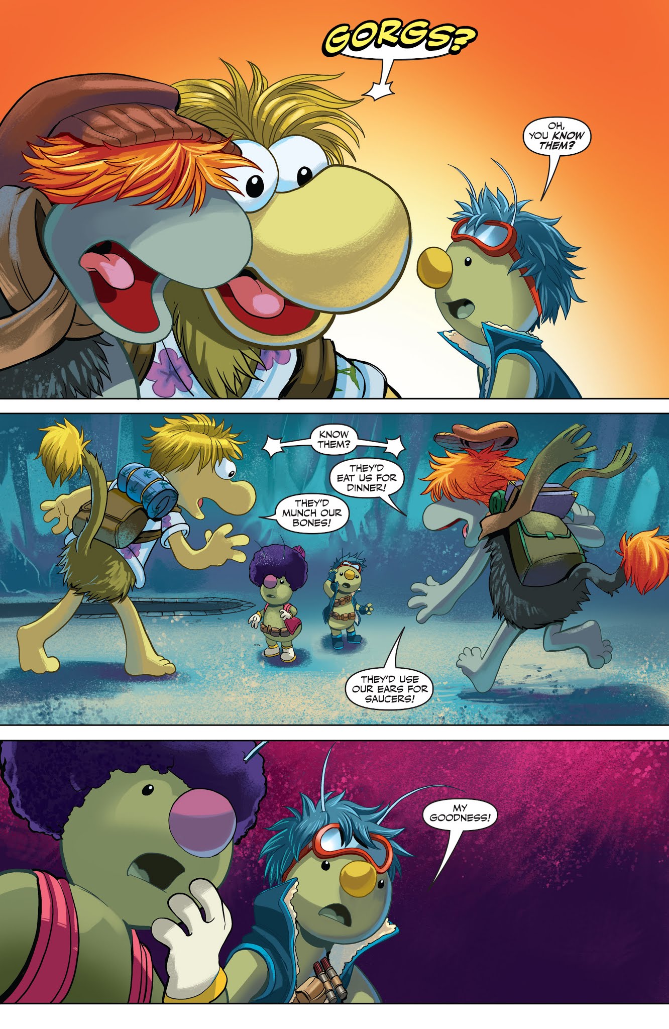Read online Jim Henson's Fraggle Rock: Journey to the Everspring comic -  Issue #3 - 7