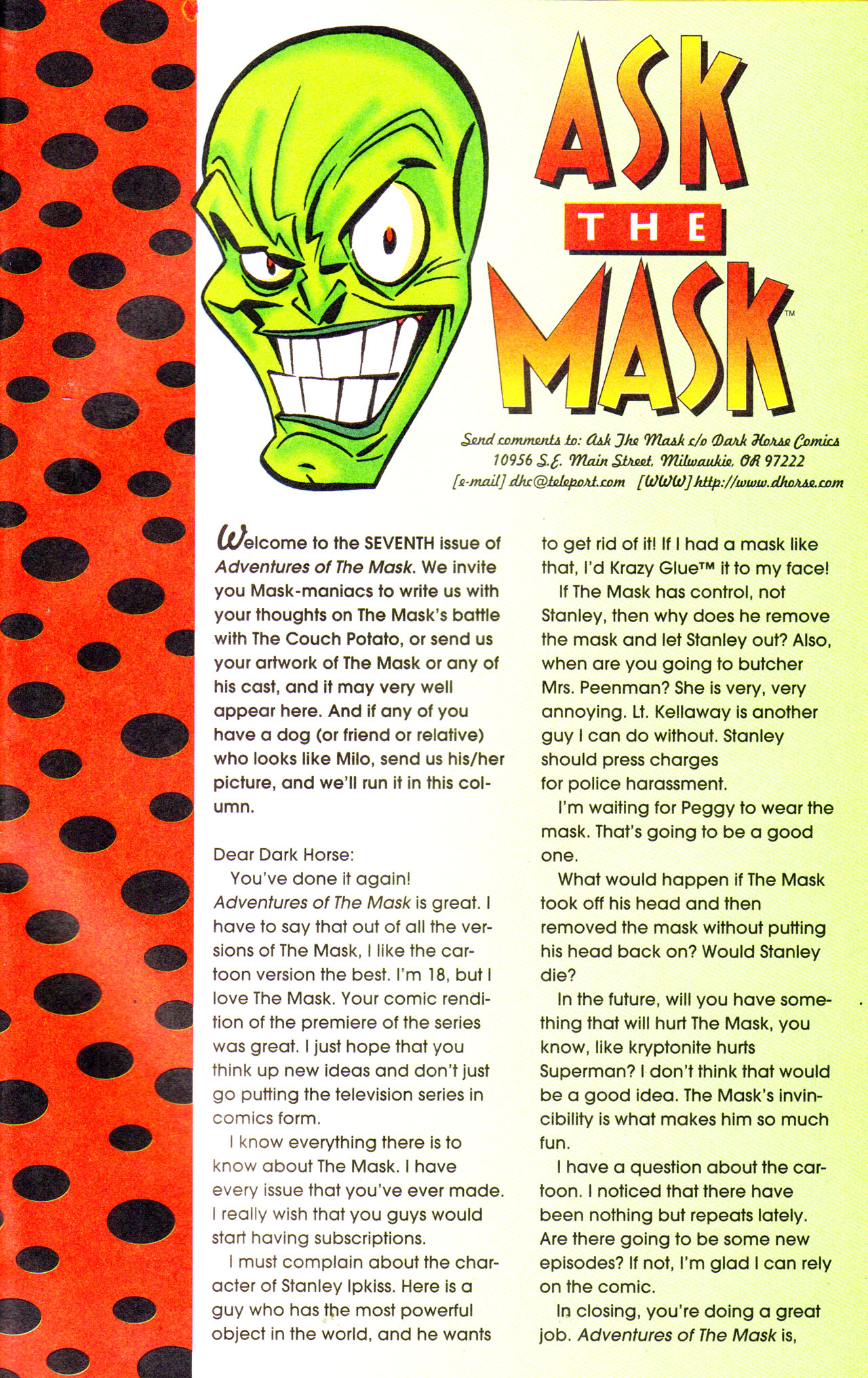 Read online Adventures Of The Mask comic -  Issue #7 - 25