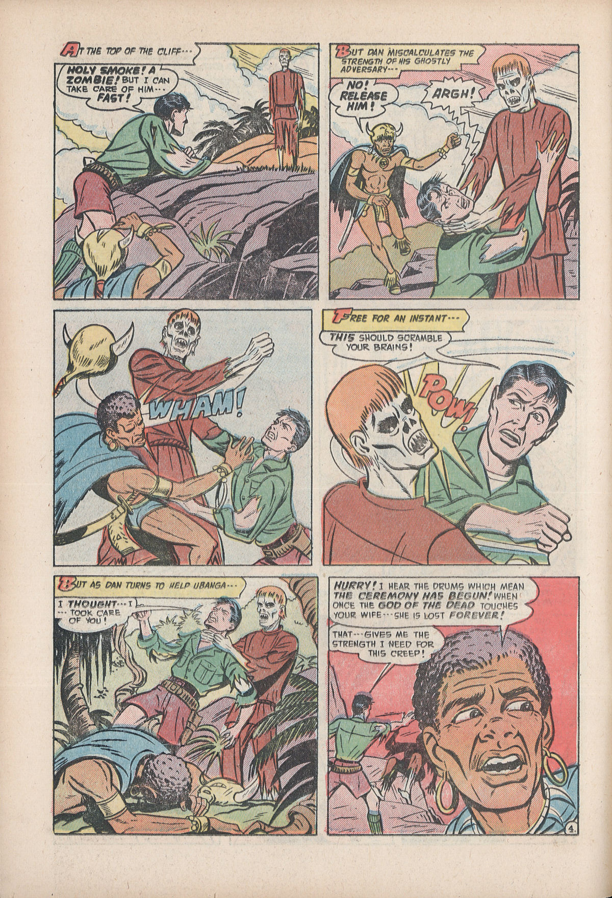 Read online Adventures Into The Unknown comic -  Issue #33 - 38