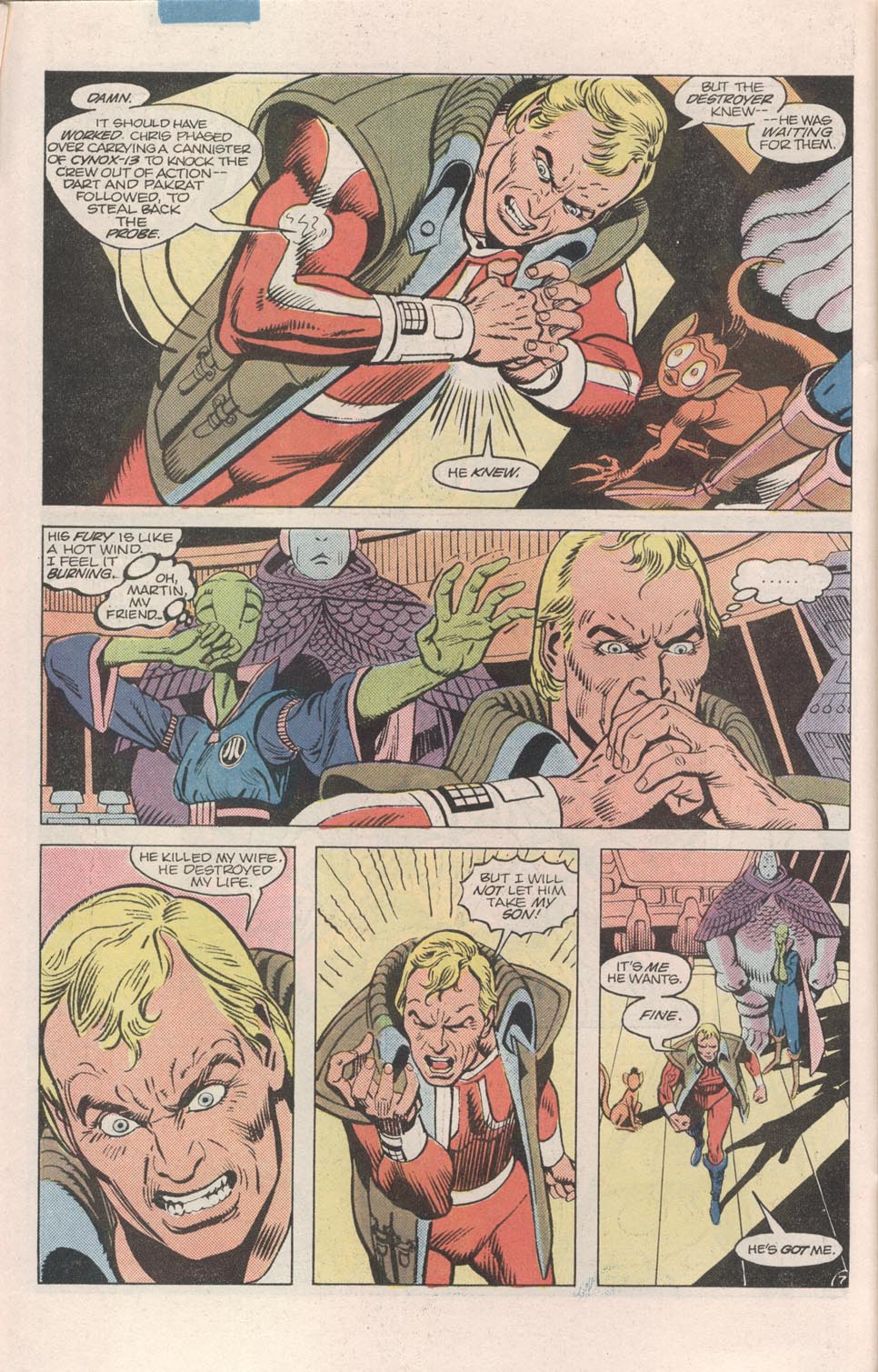 Read online Atari Force (1984) comic -  Issue #7 - 8