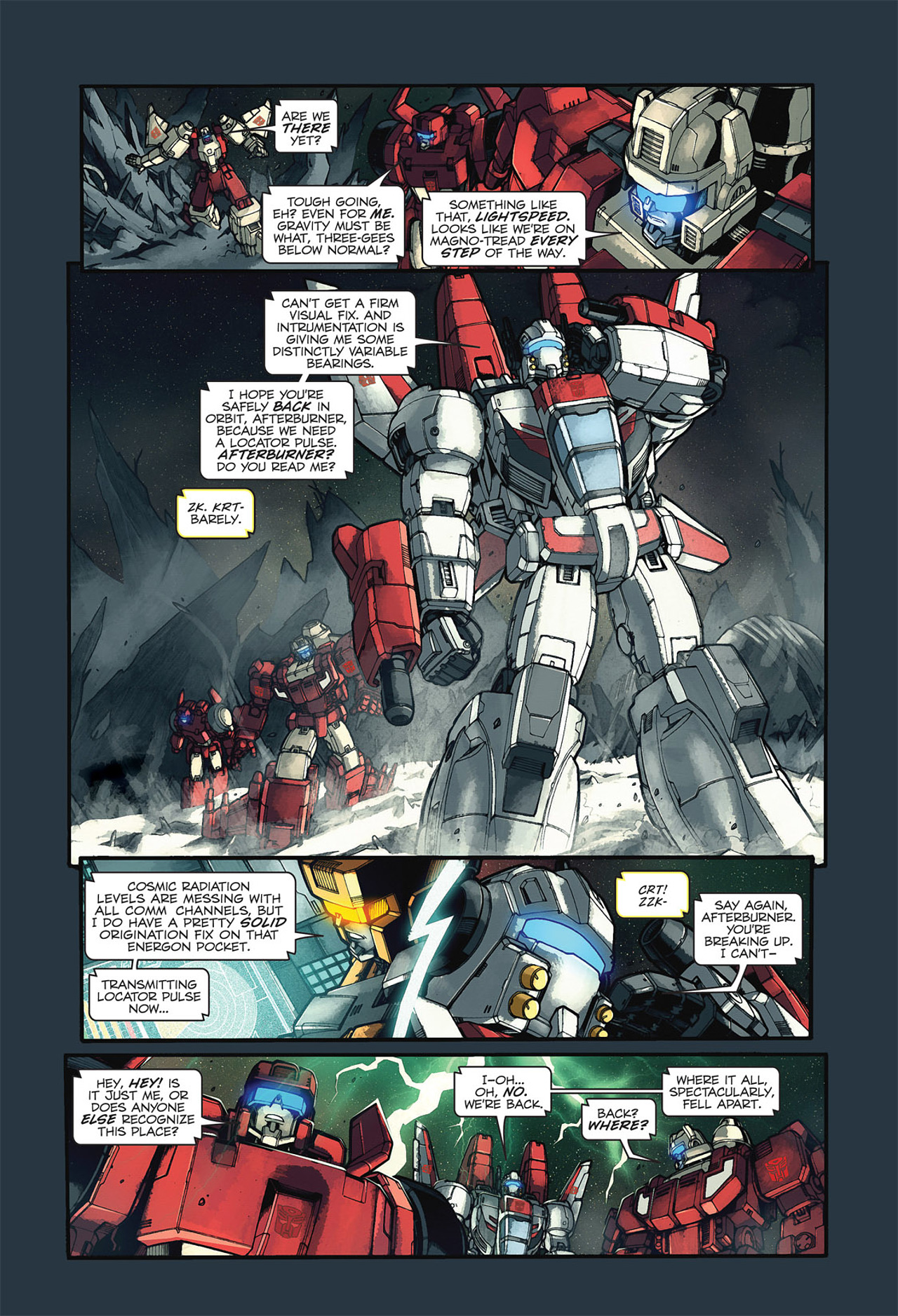 Read online The Transformers: Stormbringer comic -  Issue #1 - 10
