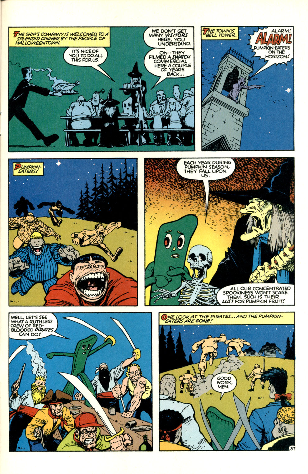 Read online Gumby's Summer Fun Special comic -  Issue # Full - 40