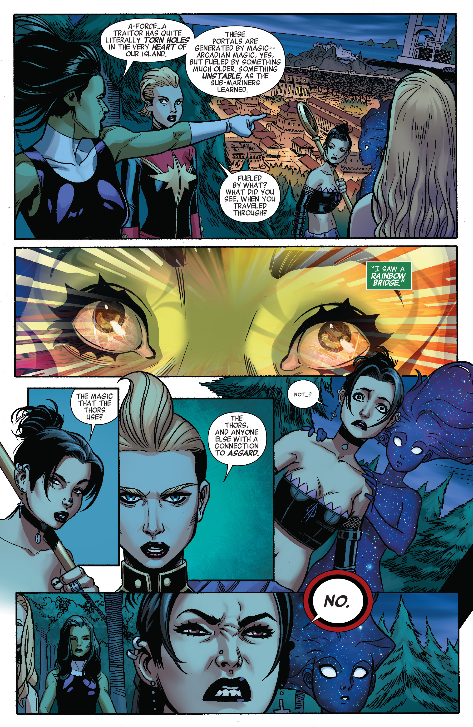 Read online A-Force (2015) comic -  Issue #4 - 5