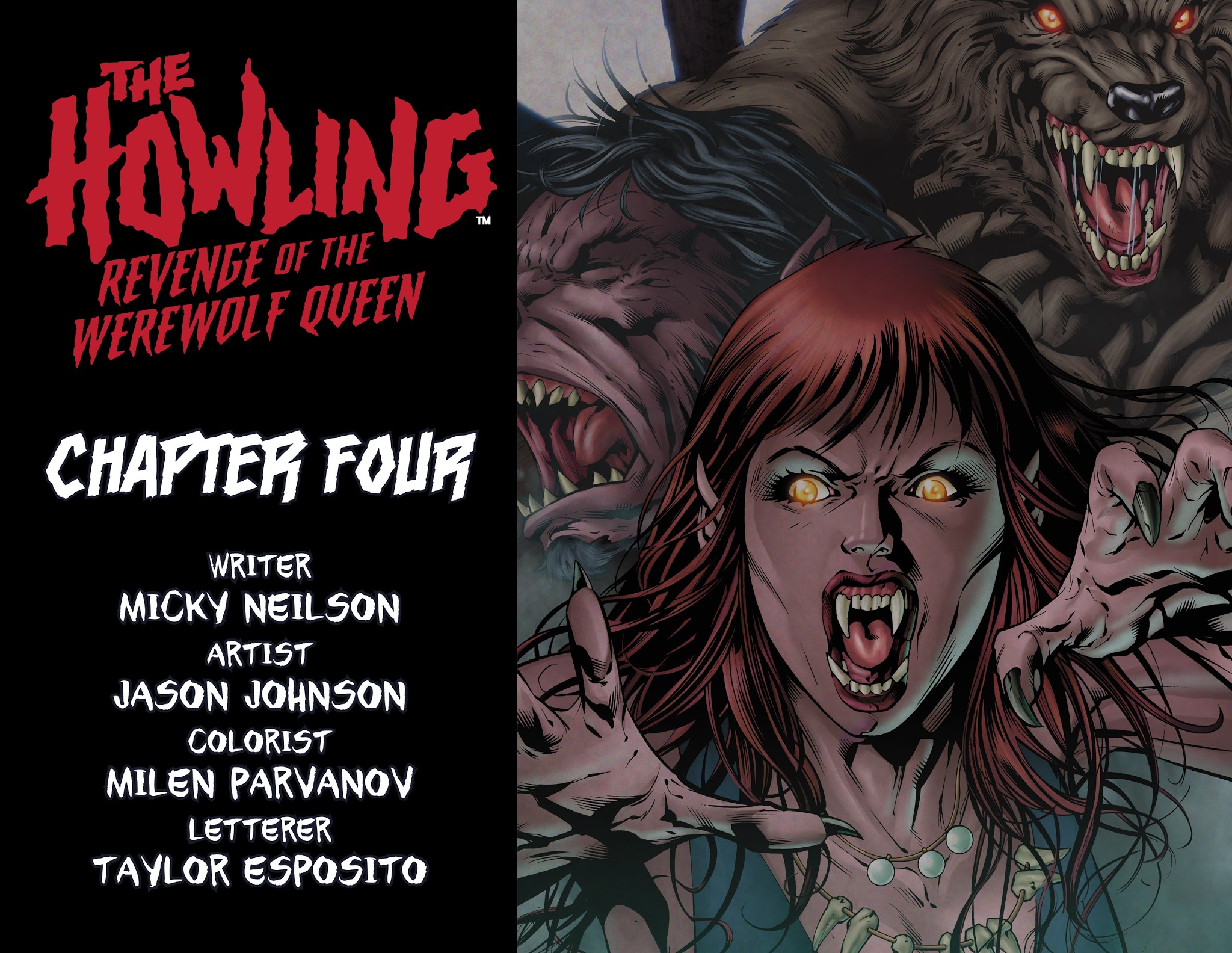 Read online The Howling: Revenge of the Werewolf Queen comic -  Issue #4 - 2