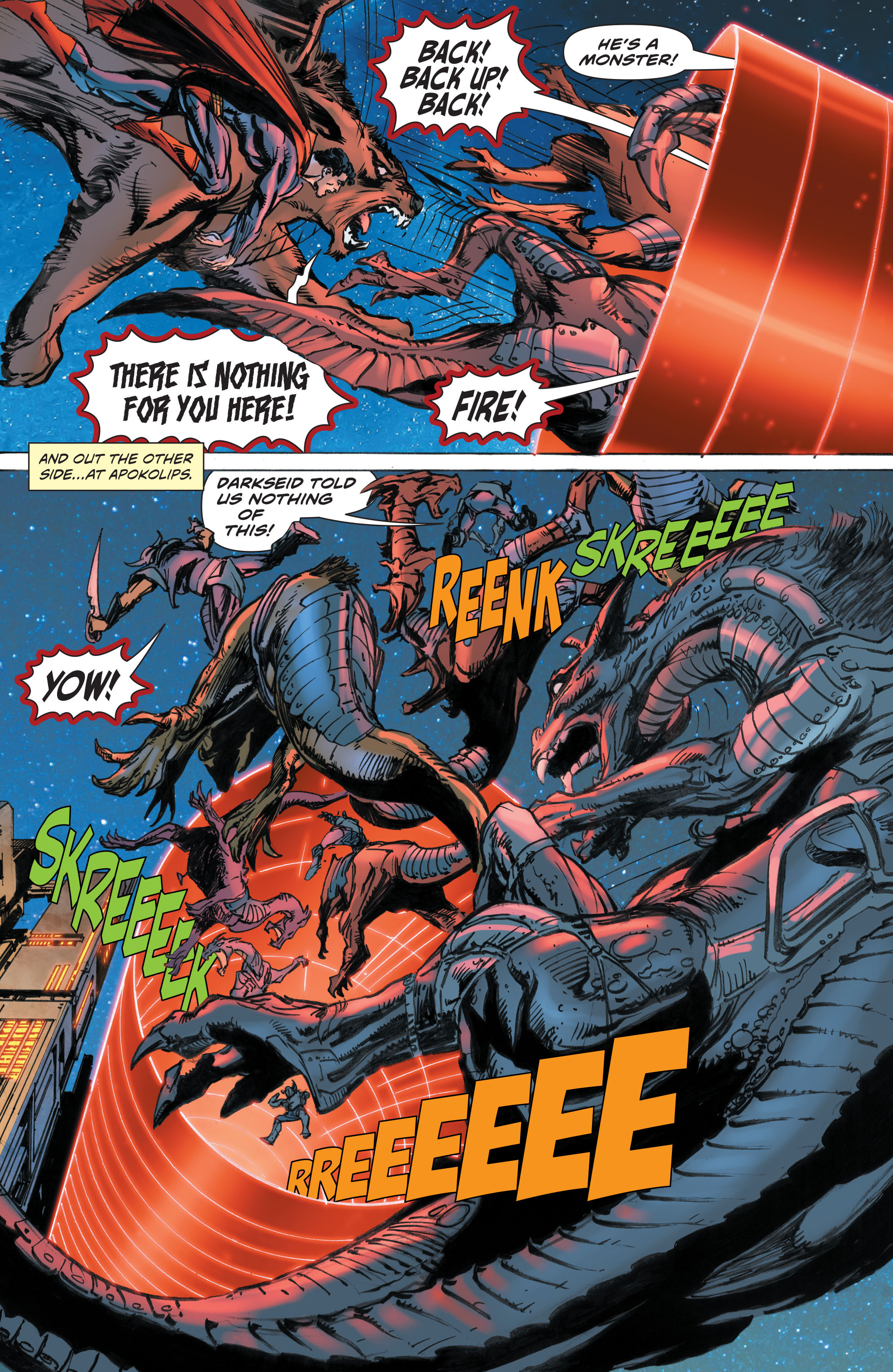Read online Superman: The Coming of the Supermen comic -  Issue #6 - 17