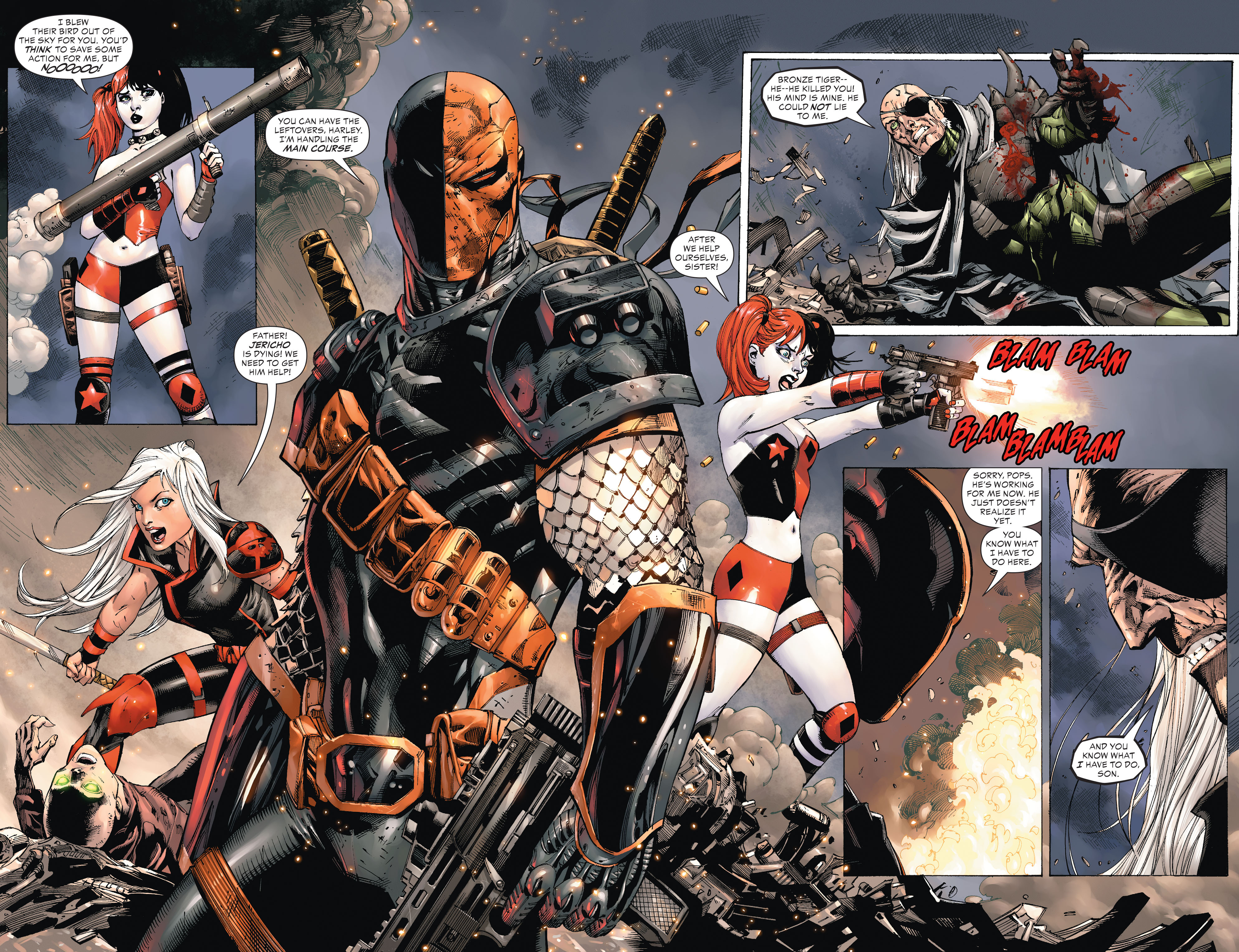 Read online Deathstroke (2014) comic -  Issue #6 - 11