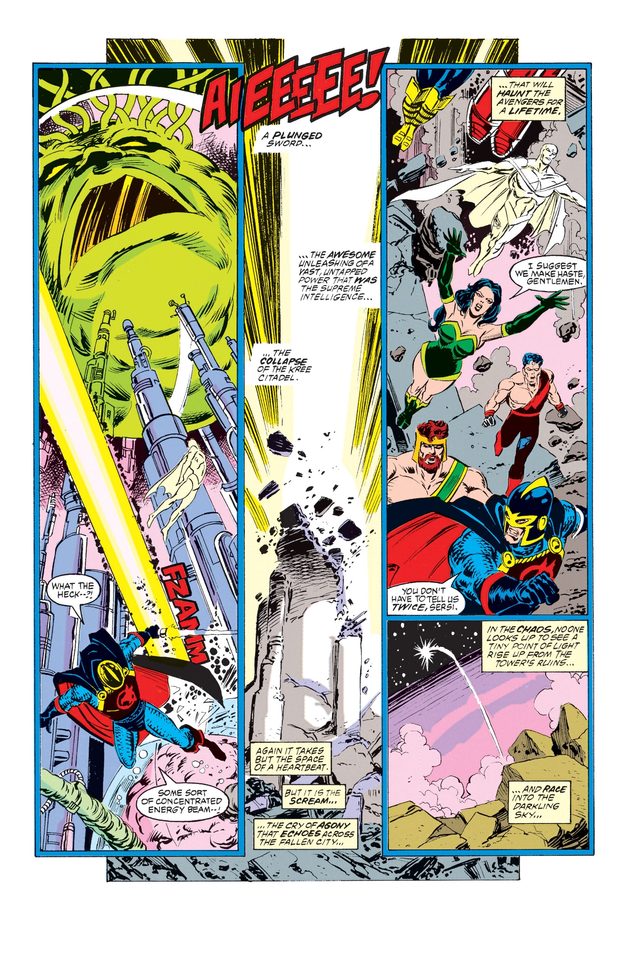 Read online Avengers Epic Collection: Operation Galactic Storm comic -  Issue # TPB (Part 5) - 32