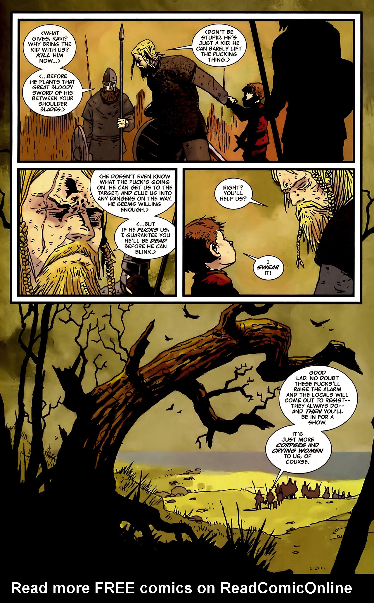 Read online Northlanders comic -  Issue #9 - 23
