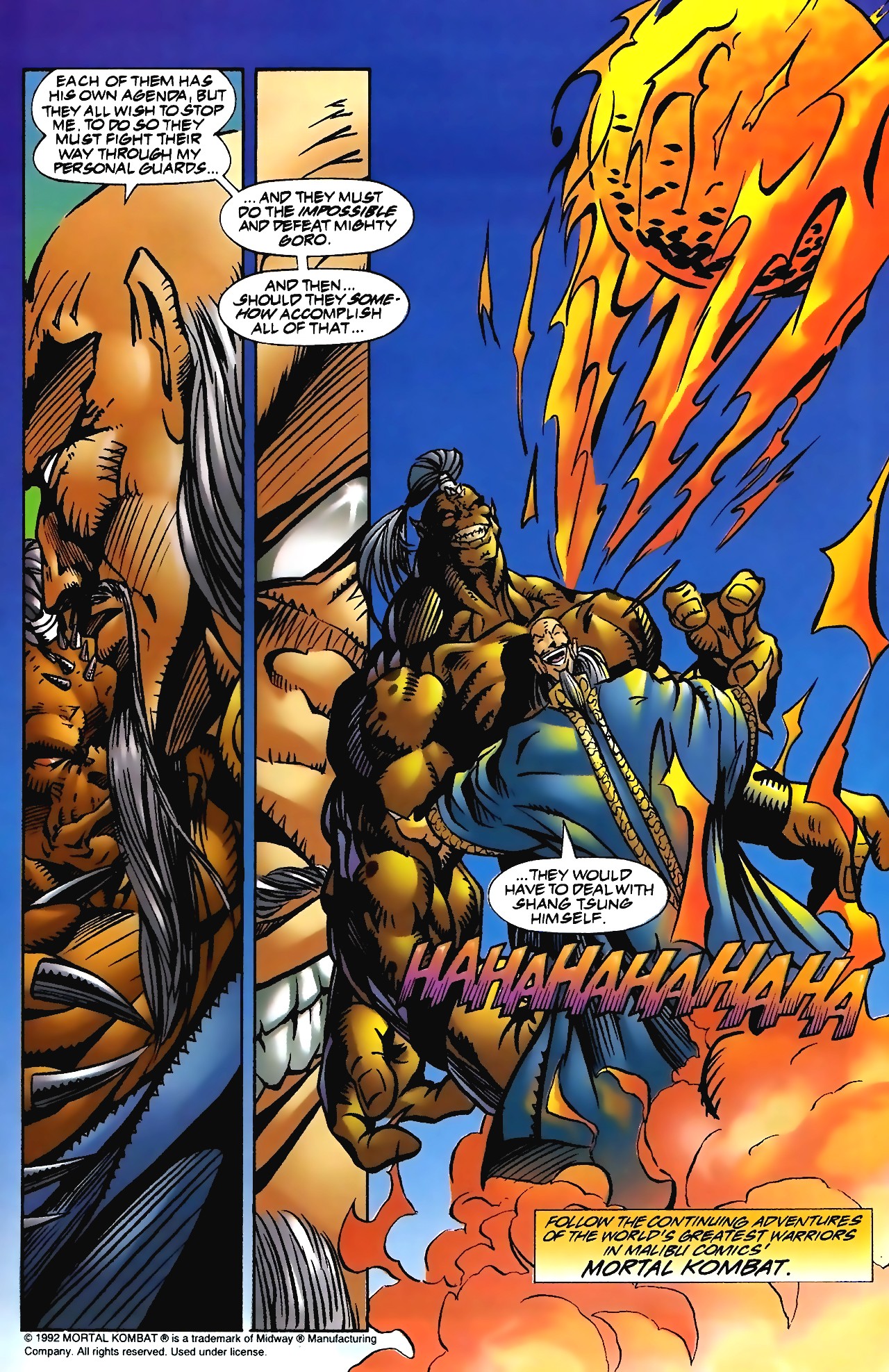 Read online Mortal Kombat (1994) comic -  Issue #0 - 13