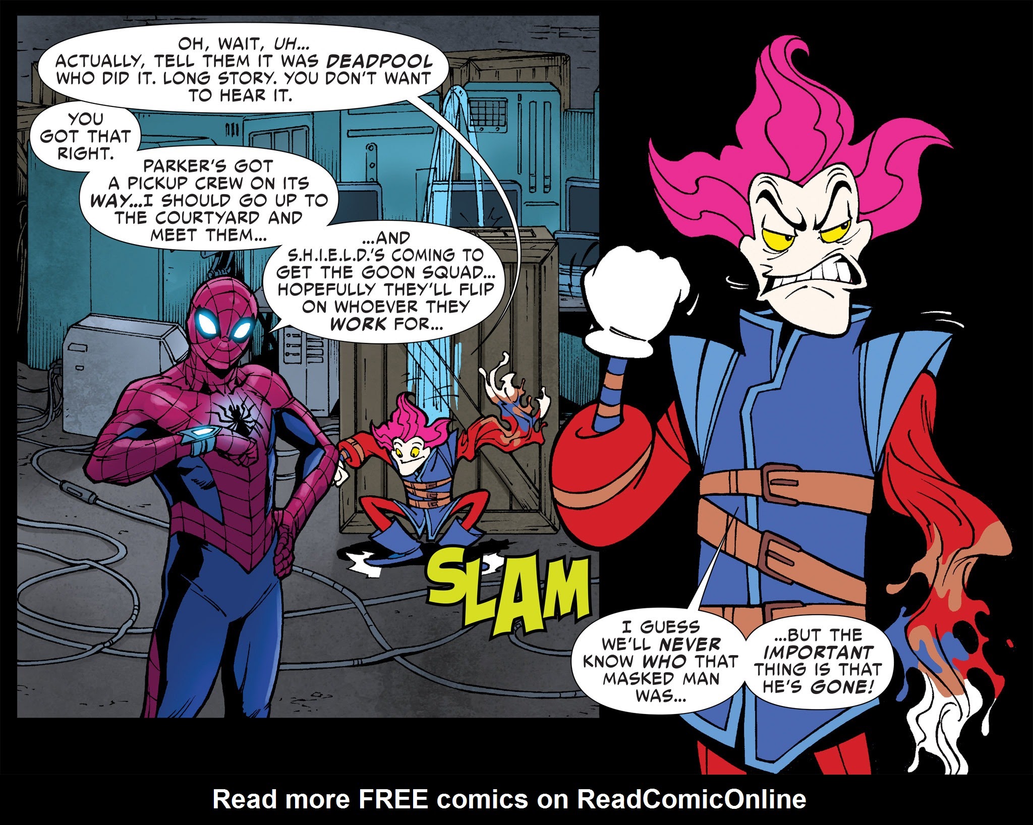 Read online Slapstick Infinite Comic comic -  Issue # _TPB - 73
