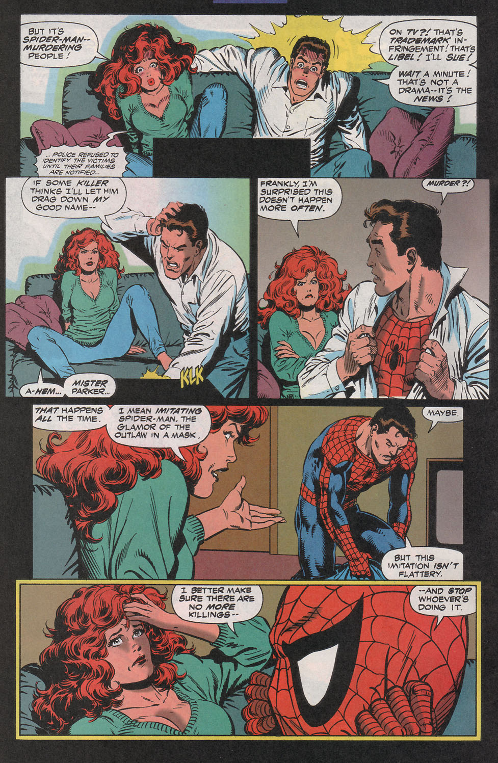 Read online Spider-Man (1990) comic -  Issue #32 - Vengeance Part 1 - 5