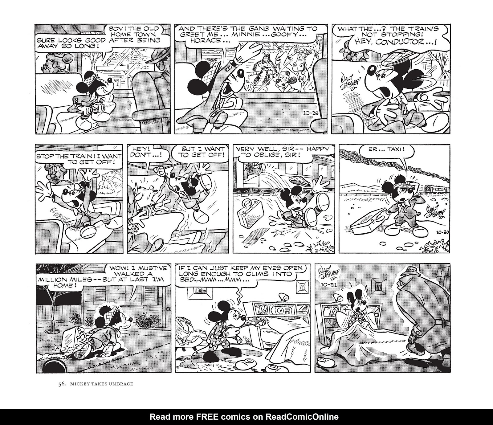 Walt Disney's Mickey Mouse by Floyd Gottfredson issue TPB 12 (Part 1) - Page 56