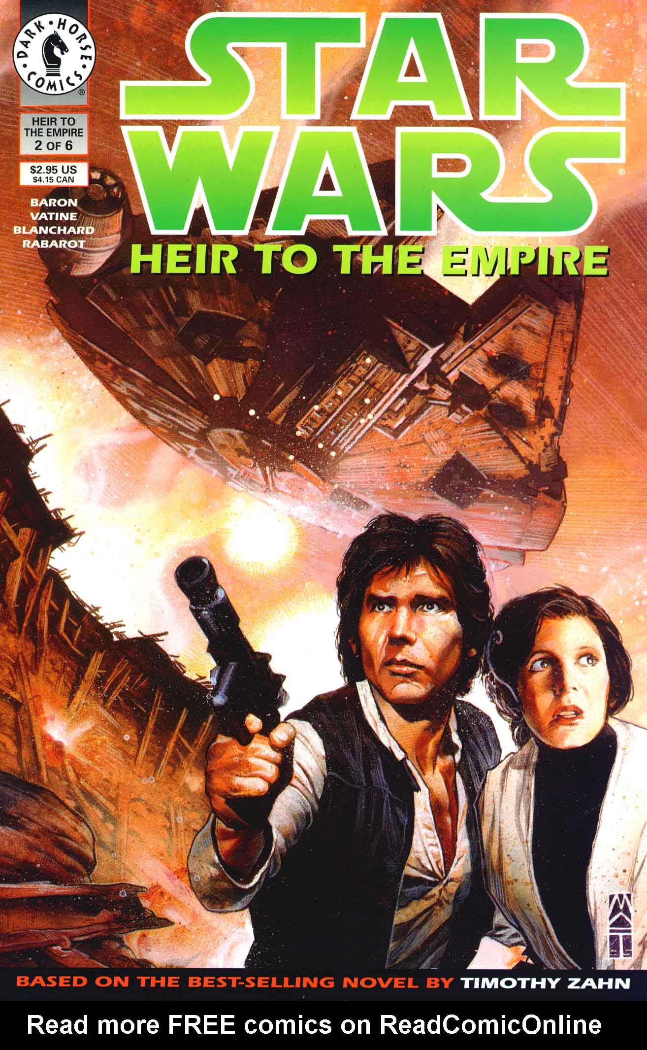 Read online Star Wars: Heir to the Empire comic -  Issue #2 - 1