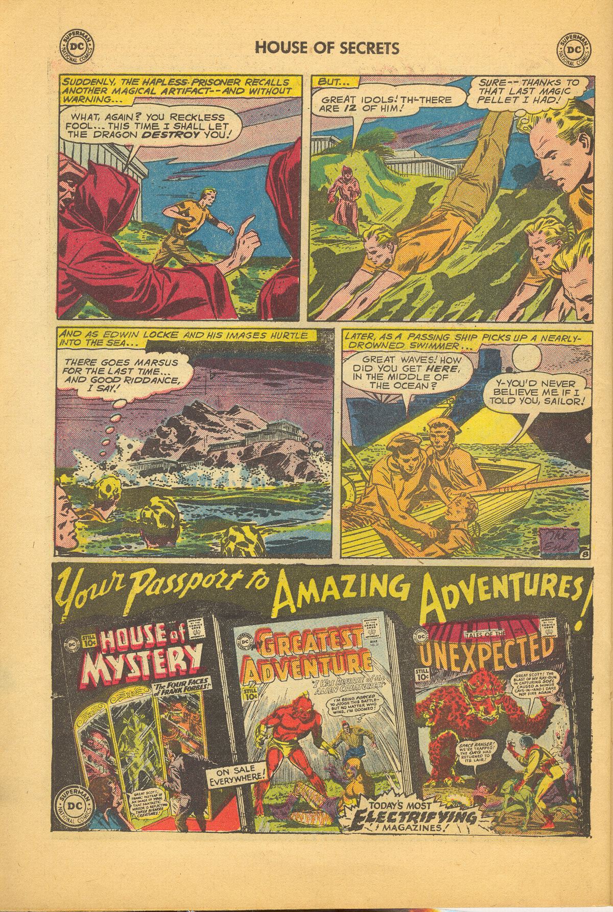 Read online House of Secrets (1956) comic -  Issue #42 - 22