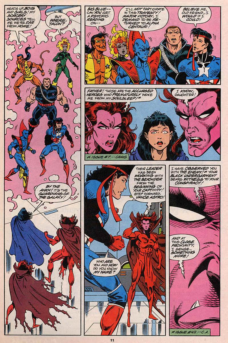 Read online Guardians of the Galaxy (1990) comic -  Issue #46 - 9