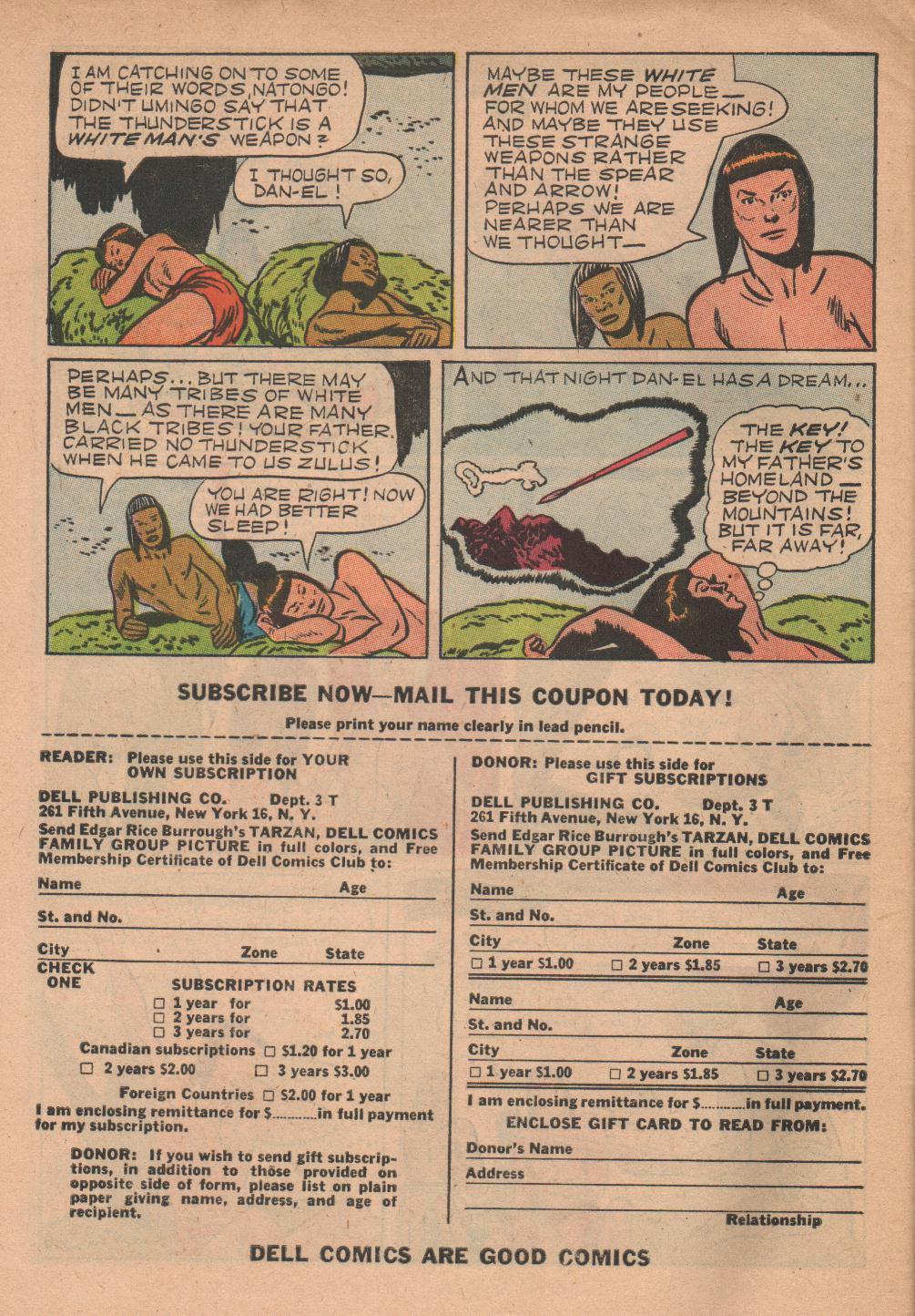 Read online Tarzan (1948) comic -  Issue #30 - 34