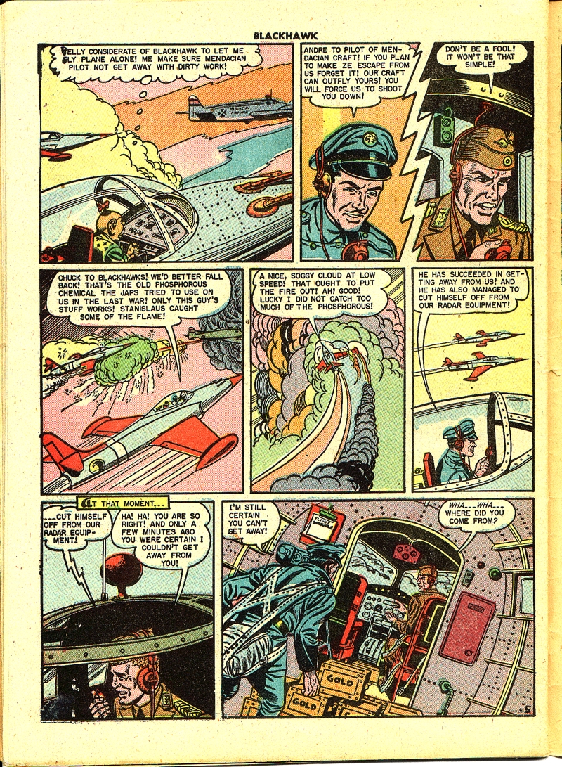 Read online Blackhawk (1957) comic -  Issue #42 - 46