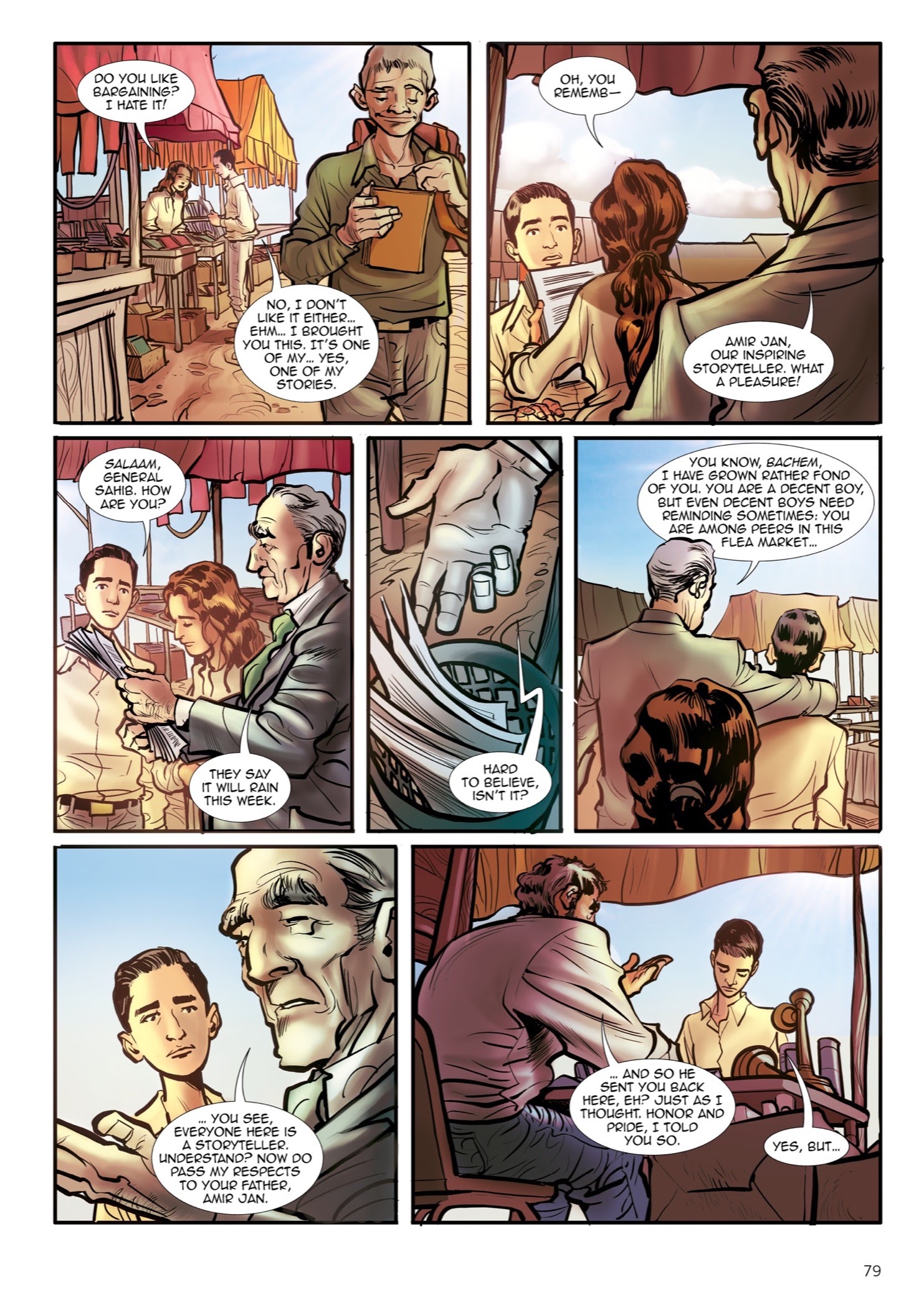 Read online The Kite Runner comic -  Issue # TPB - 80