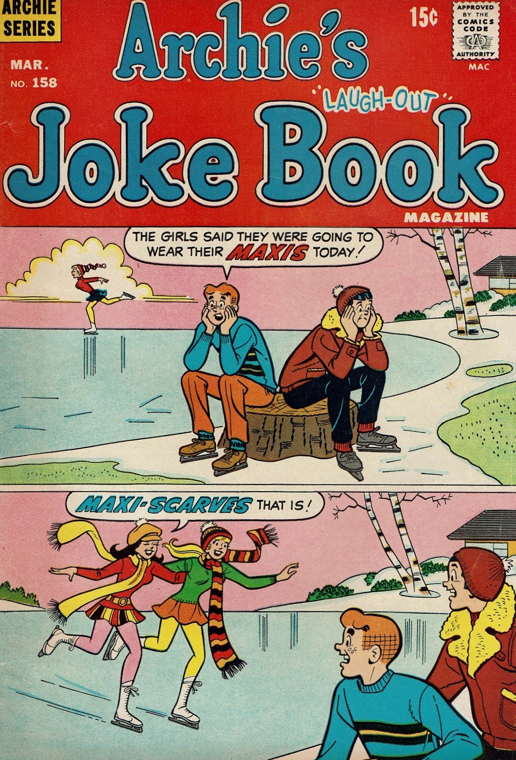 Read online Archie's Joke Book Magazine comic -  Issue #158 - 1