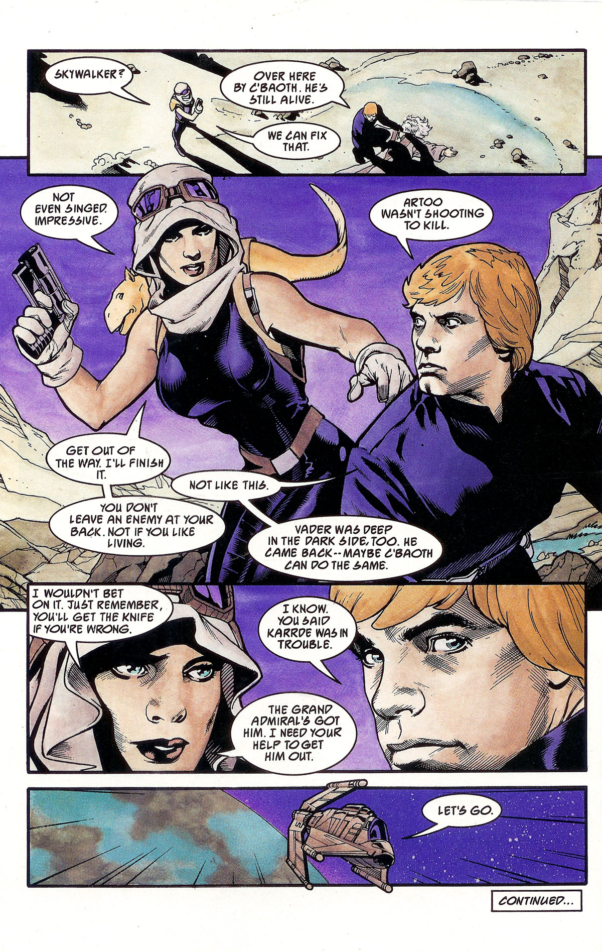 Read online Star Wars: Dark Force Rising comic -  Issue #4 - 26
