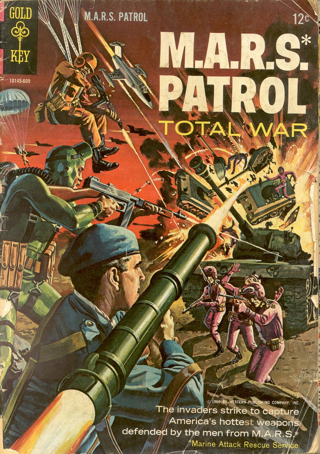 Read online M.A.R.S. Patrol Total War comic -  Issue #3 - 1