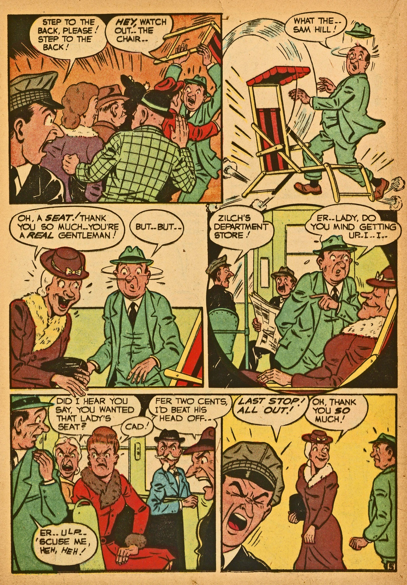 Read online Pep Comics comic -  Issue #84 - 32