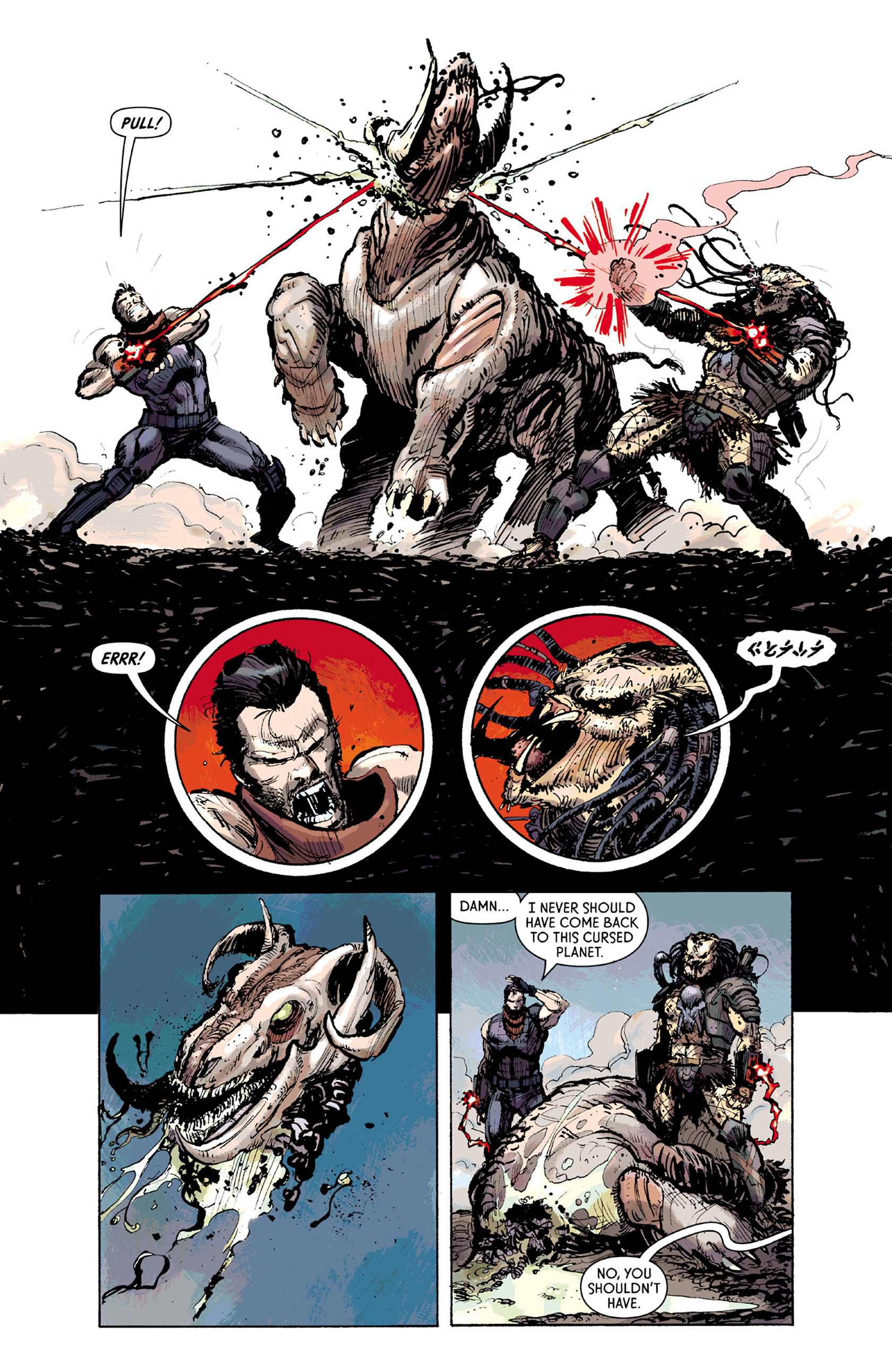 Read online Predator: Fire and Stone comic -  Issue #2 - 23