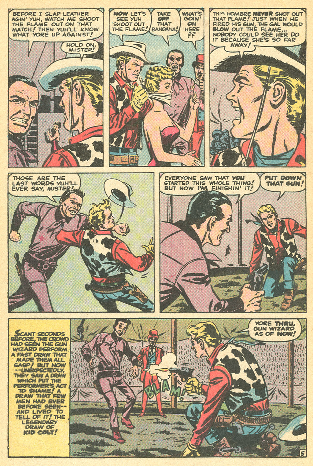 Read online Kid Colt Outlaw comic -  Issue #152 - 32