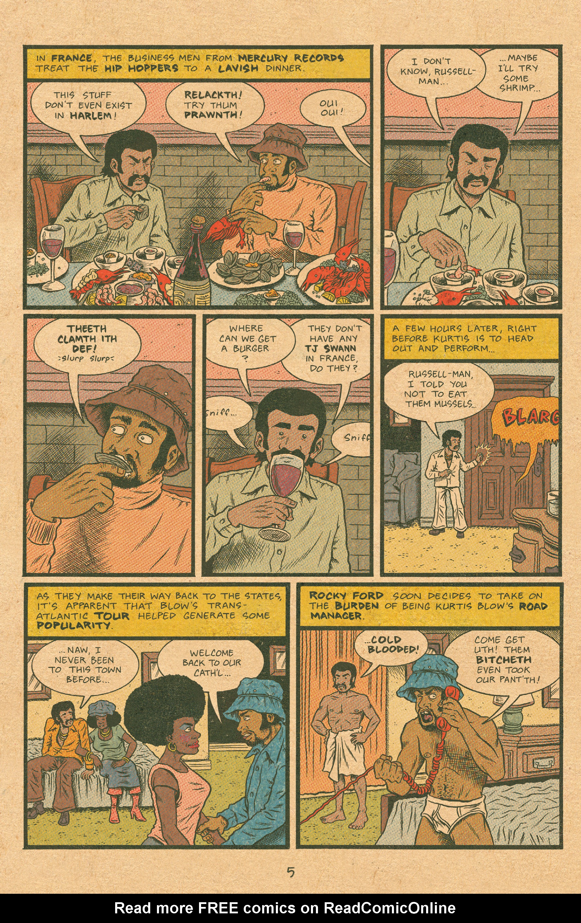 Read online Hip Hop Family Tree (2015) comic -  Issue #3 - 6