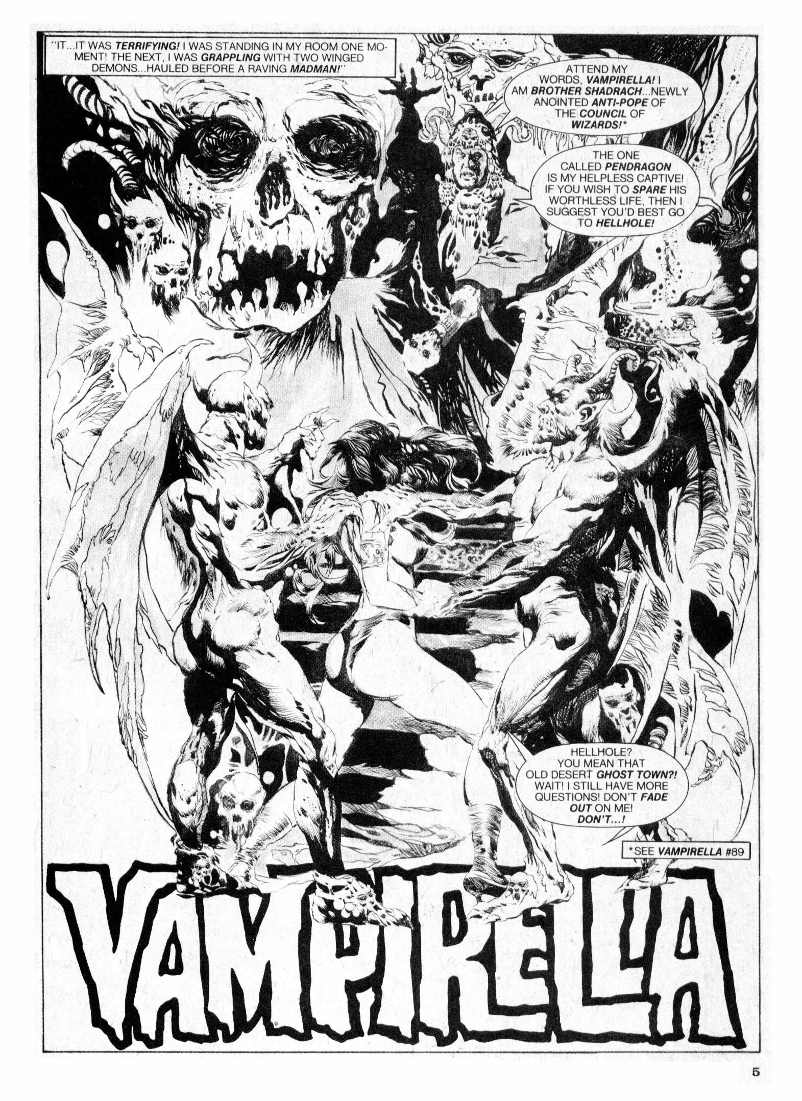 Read online Vampirella (1969) comic -  Issue #97 - 5
