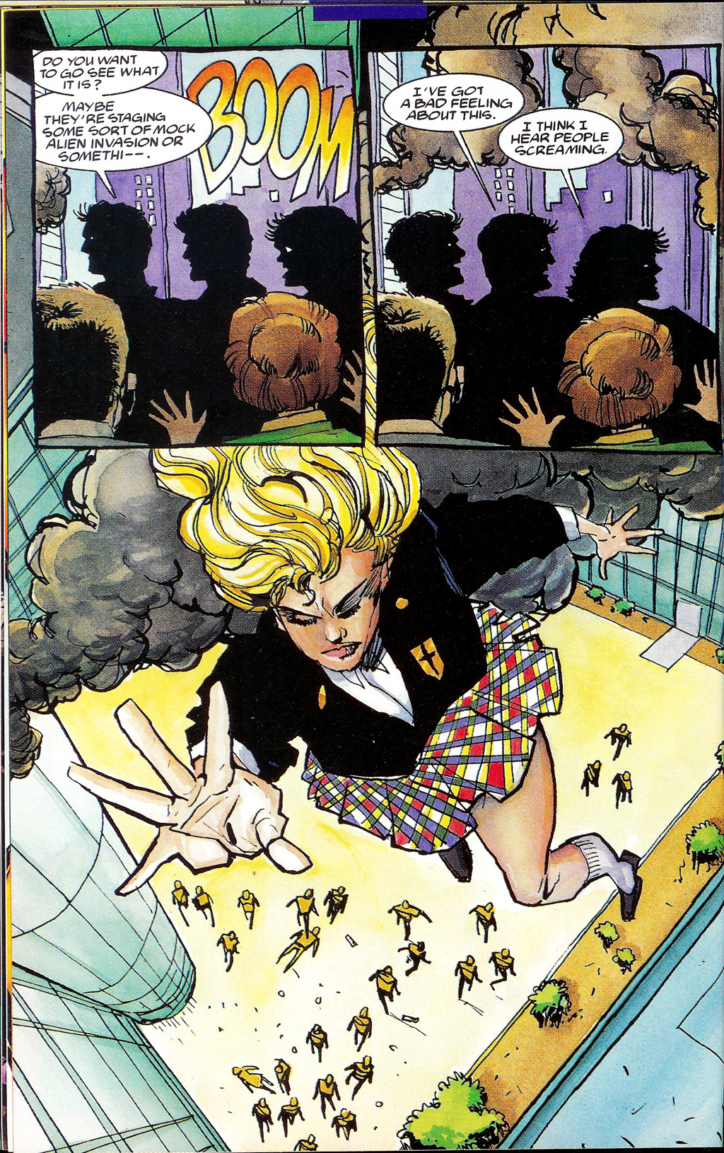 Read online Xombi (1994) comic -  Issue #15 - 22