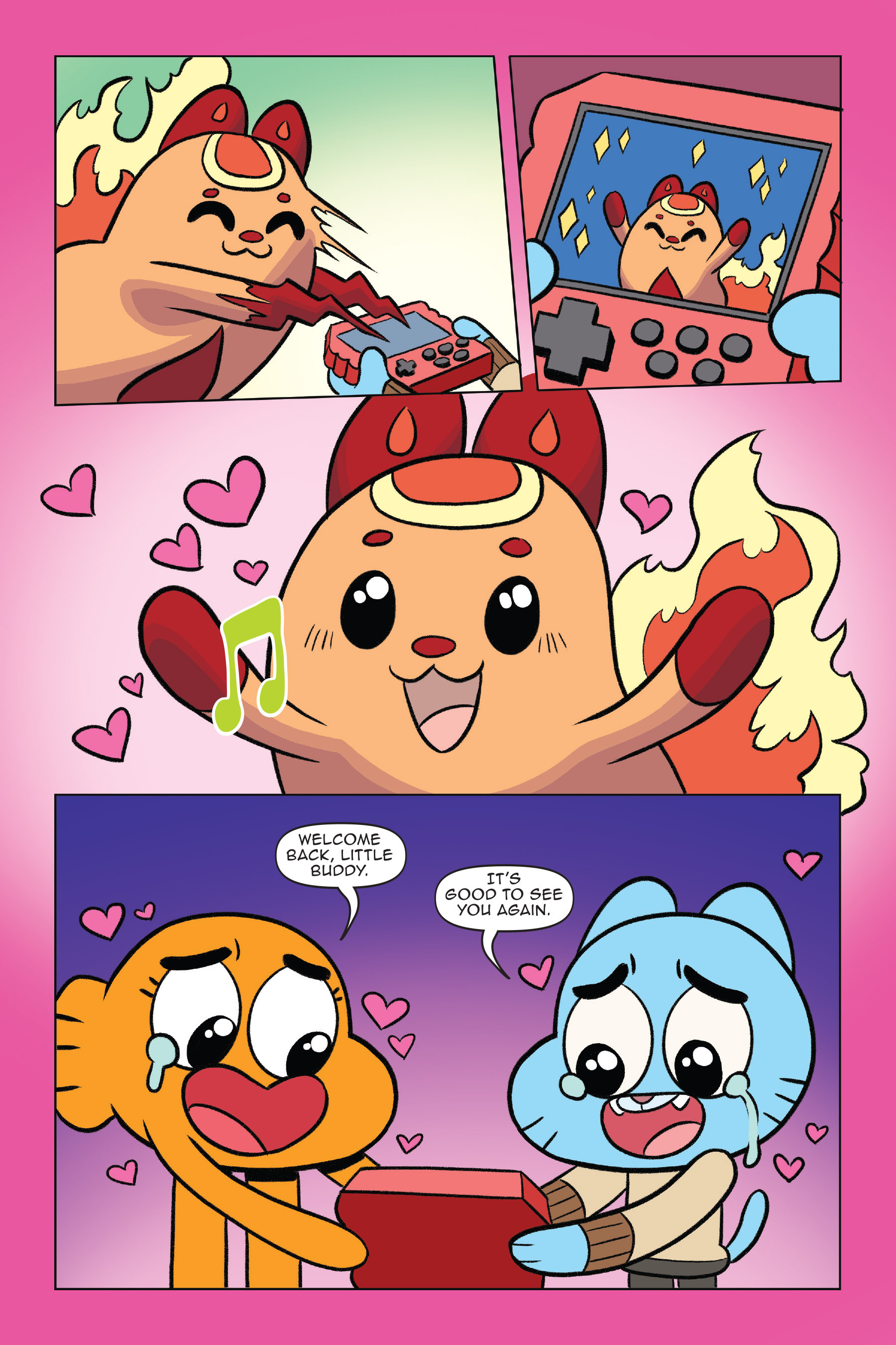 Read online The Amazing World of Gumball: Cheat Code comic -  Issue # Full - 109