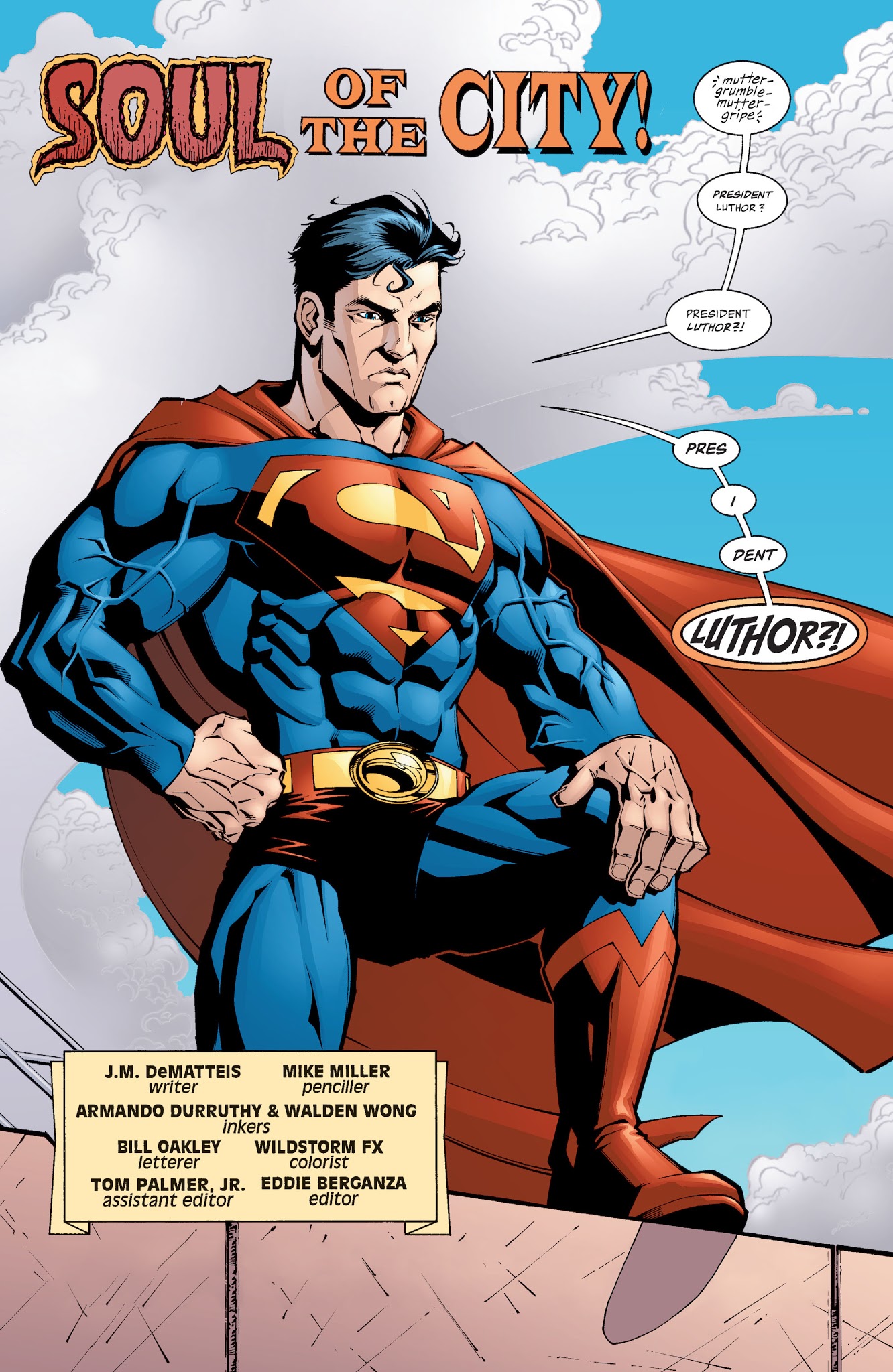 Read online Superman: President Luthor comic -  Issue # TPB - 116