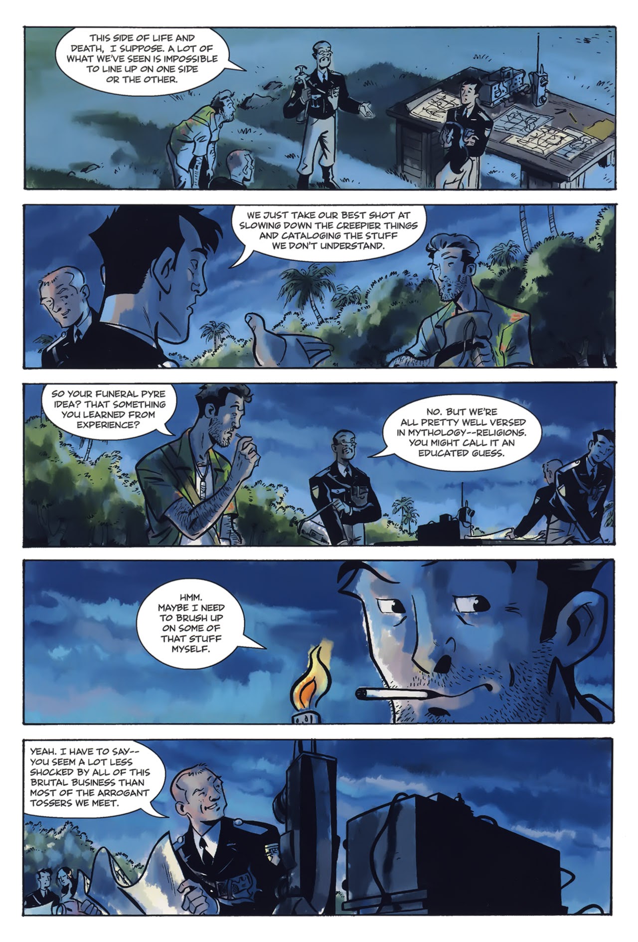 Read online Hawaiian Dick: Screaming Black Thunder comic -  Issue #5 - 13