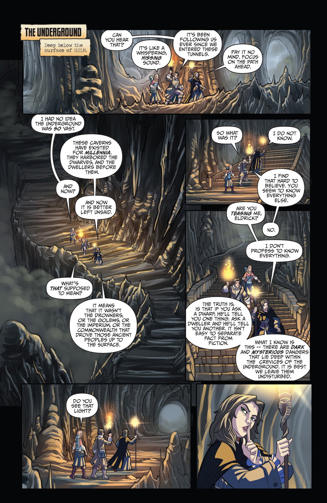 Read online Helm comic -  Issue #3 - 16