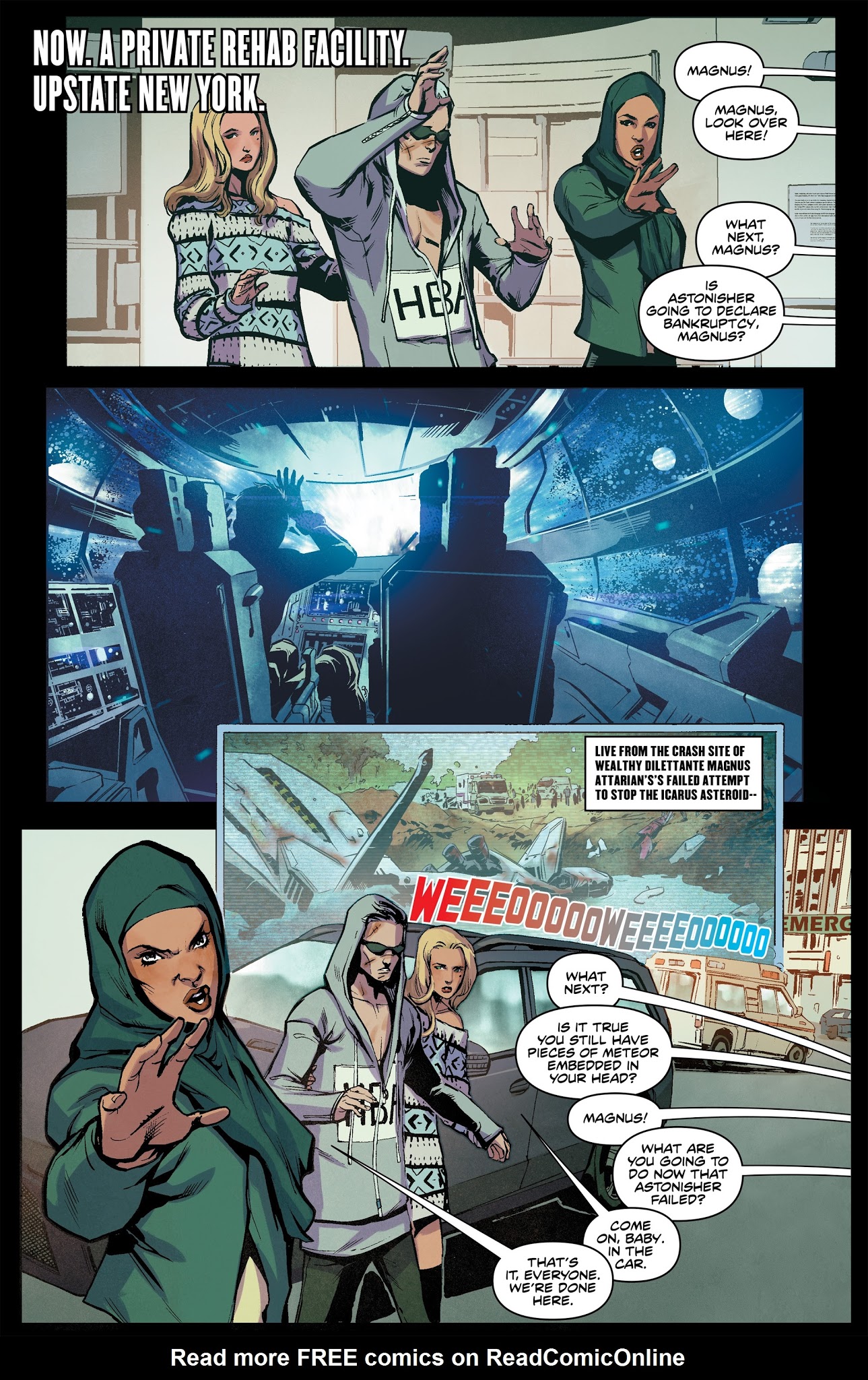 Read online Astonisher comic -  Issue #1 - 4